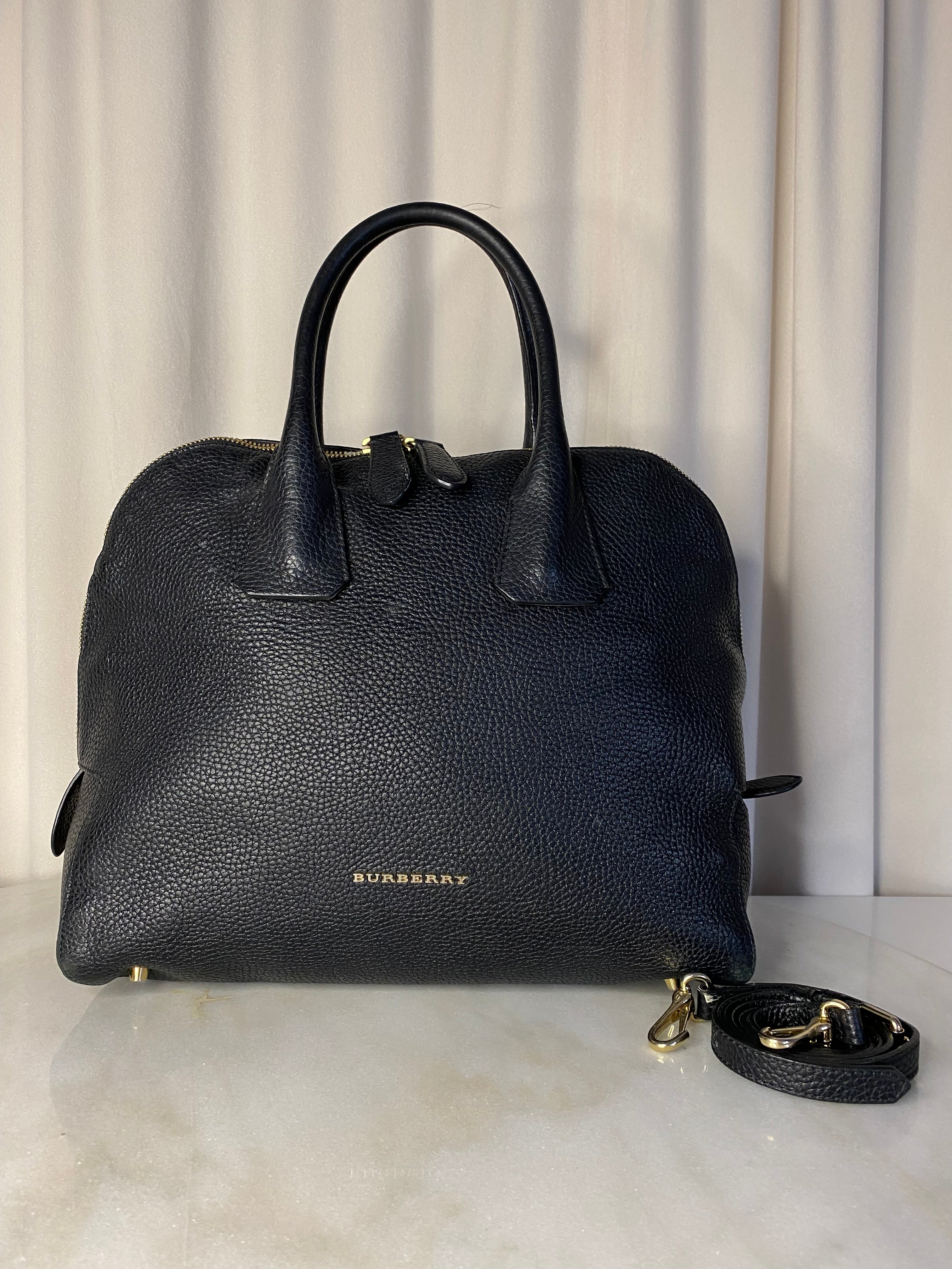 Burberry Black Tote Bag-handbag-Burberry-The Closet Egypt