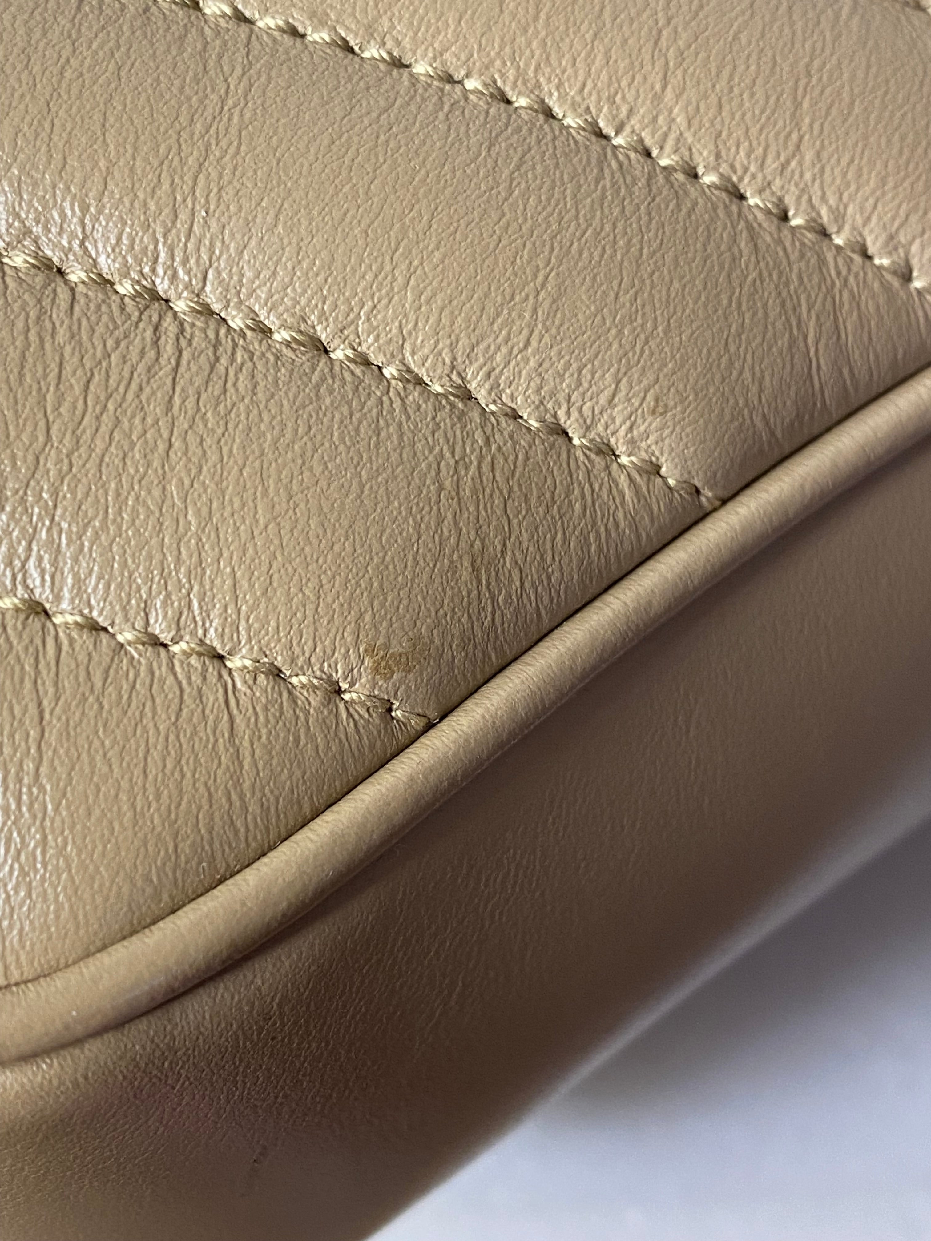 YSL Beige Lou Camera Crossbody Bag-handbag-YSL-The Closet Egypt