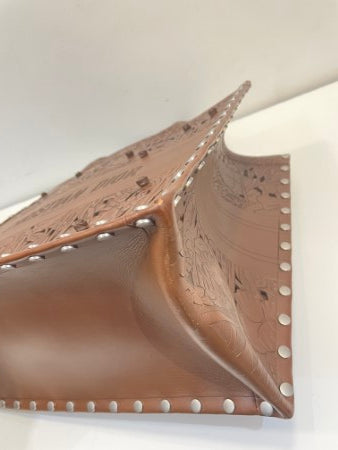 Christian Dior Brown Tote Book Sculpted Bag-handbag-Christian Dior-The Closet Egypt
