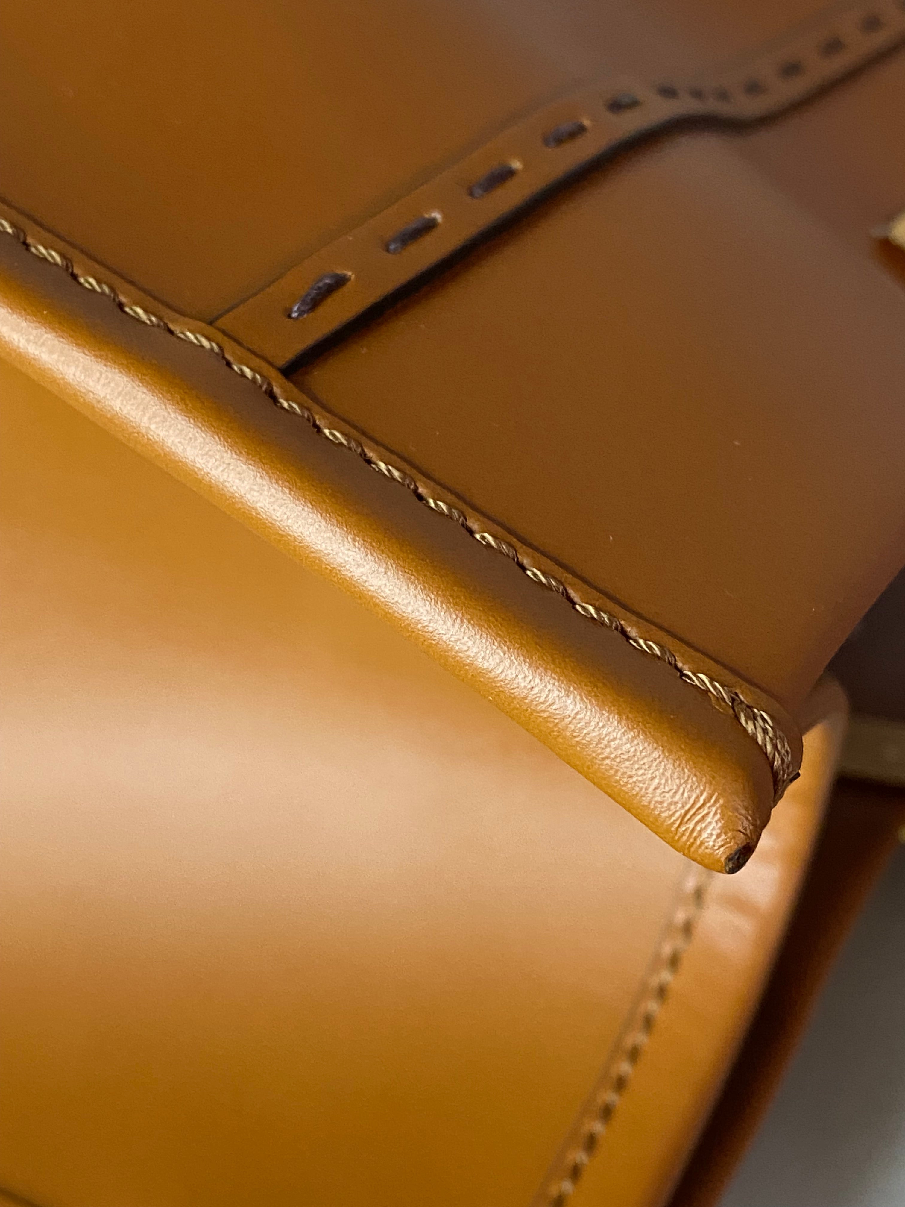 Fendi Camel Sunshine Medium Tote Bag