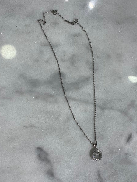 Chopard 18K White Gold Diamond Happy Icons Necklace-Necklaces-Chopard-The Closet Egypt