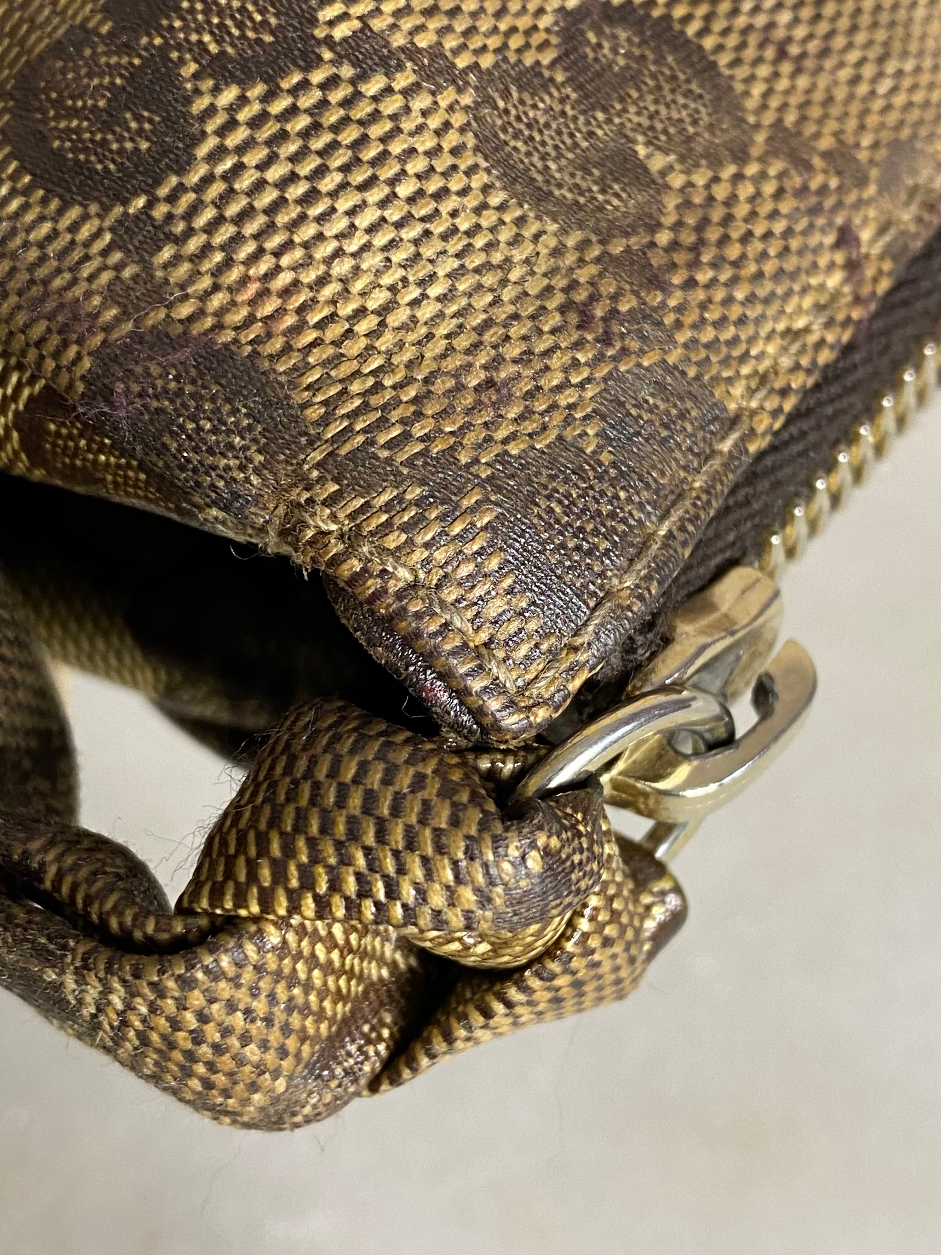 Gucci Brown GG Crystal Hysteria Zip Clutch-Clutch-Gucci-The Closet Egypt