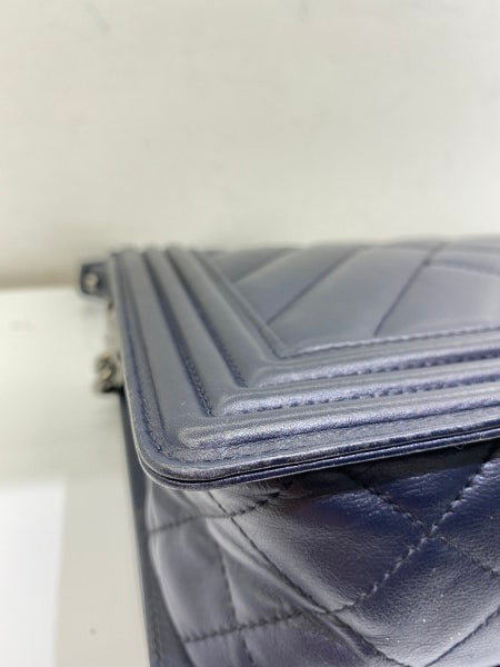 Chanel Blue Boy Medium Bag-handbag-Chanel-The Closet Egypt