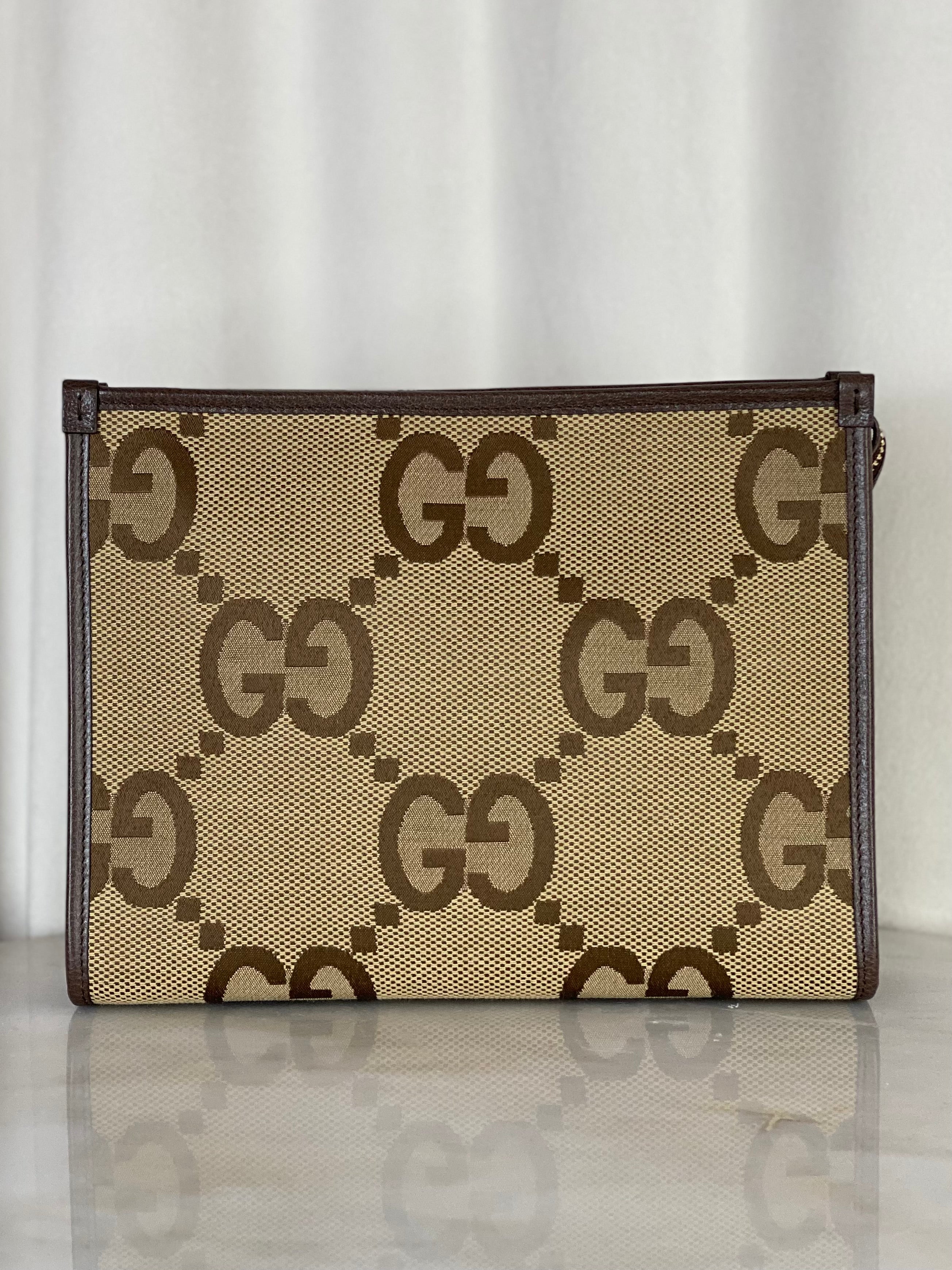 Gucci Bicolor GG Jumbo Clutch-Clutch-Gucci-The Closet Egypt
