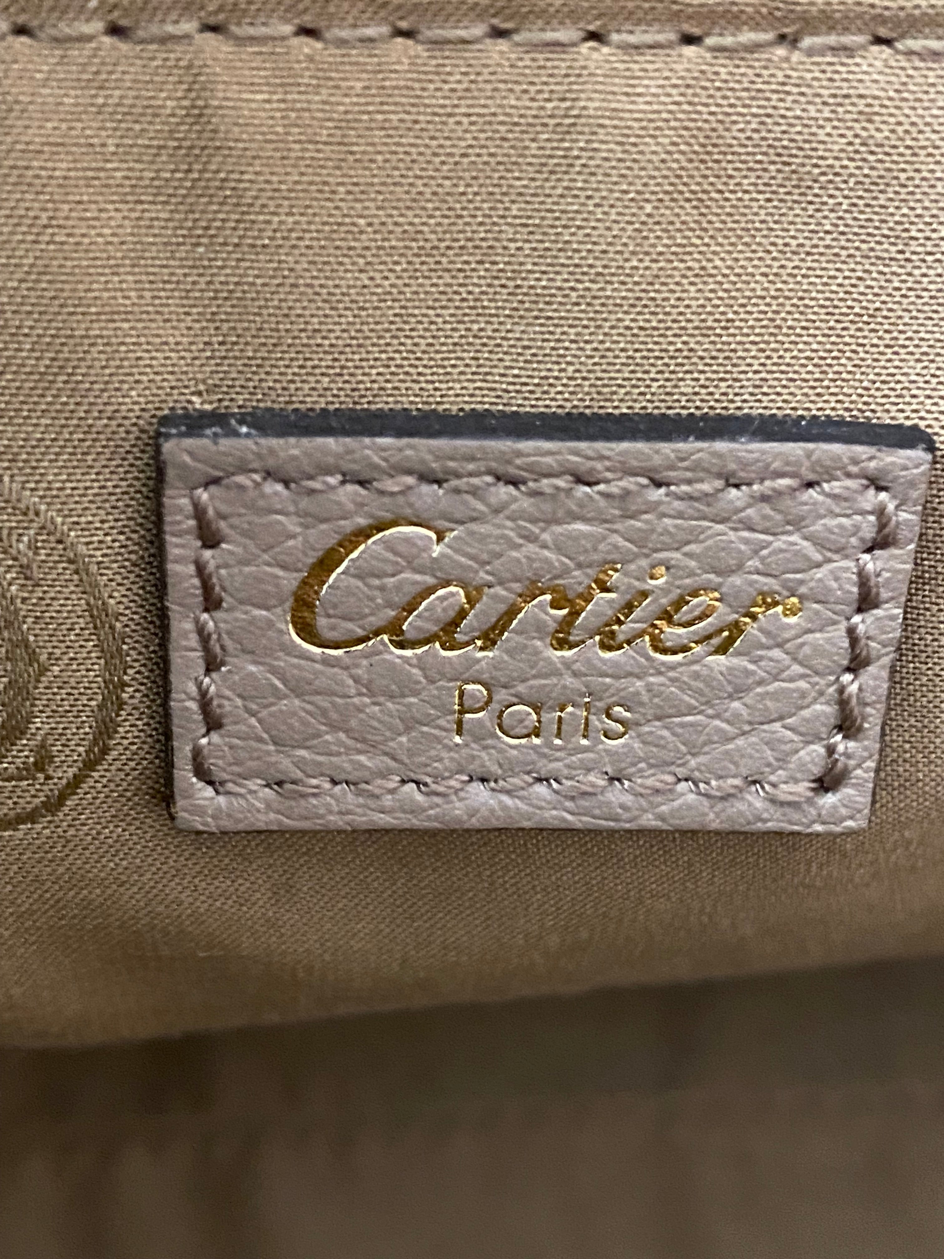 Cartier Beige Marcello De Cartier Top Handle Bag-handbag-Cartier-The Closet Egypt