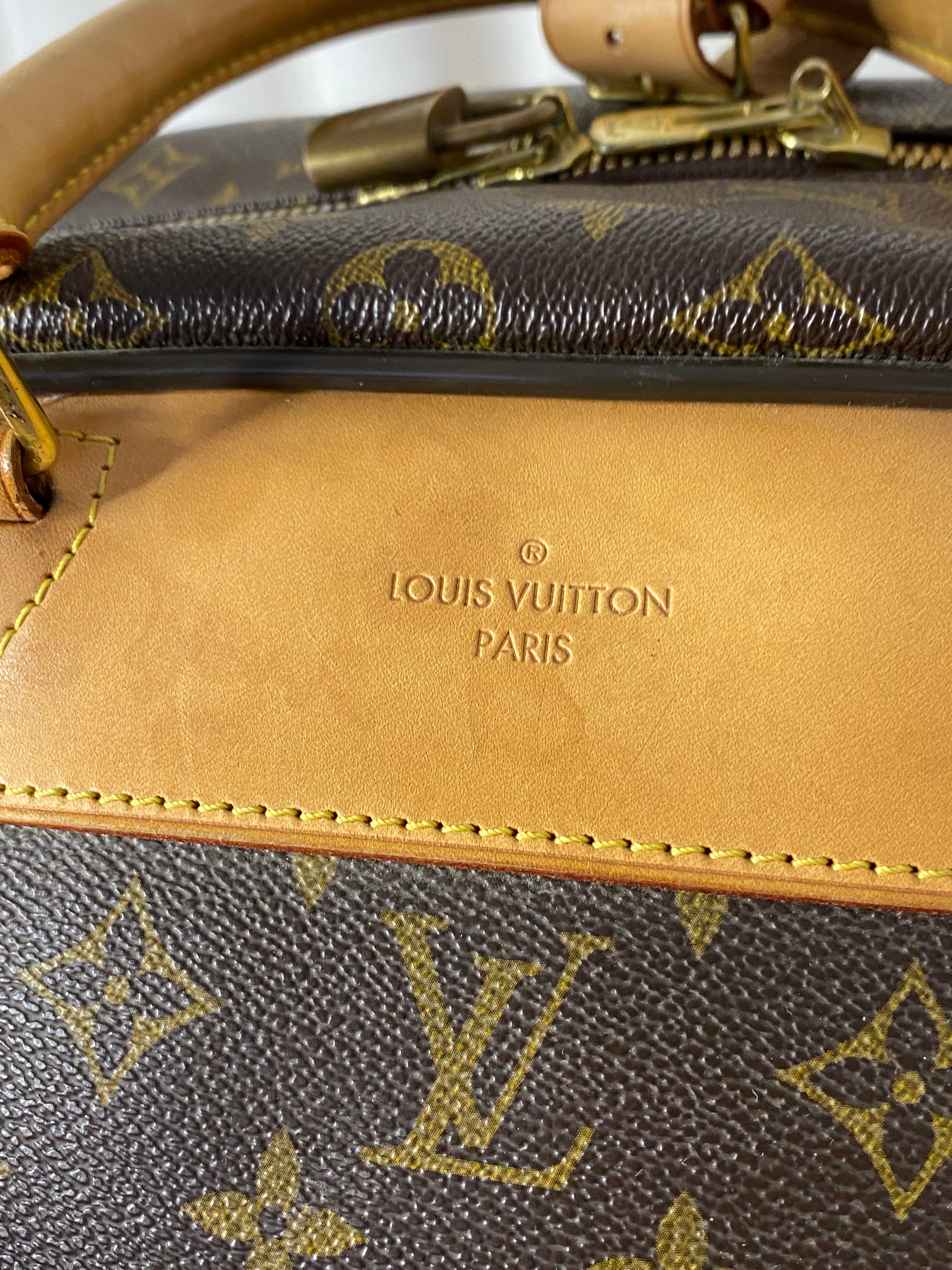 Louis Vuitton Monogram Rolling Eole 60 Duffle Travel Bag