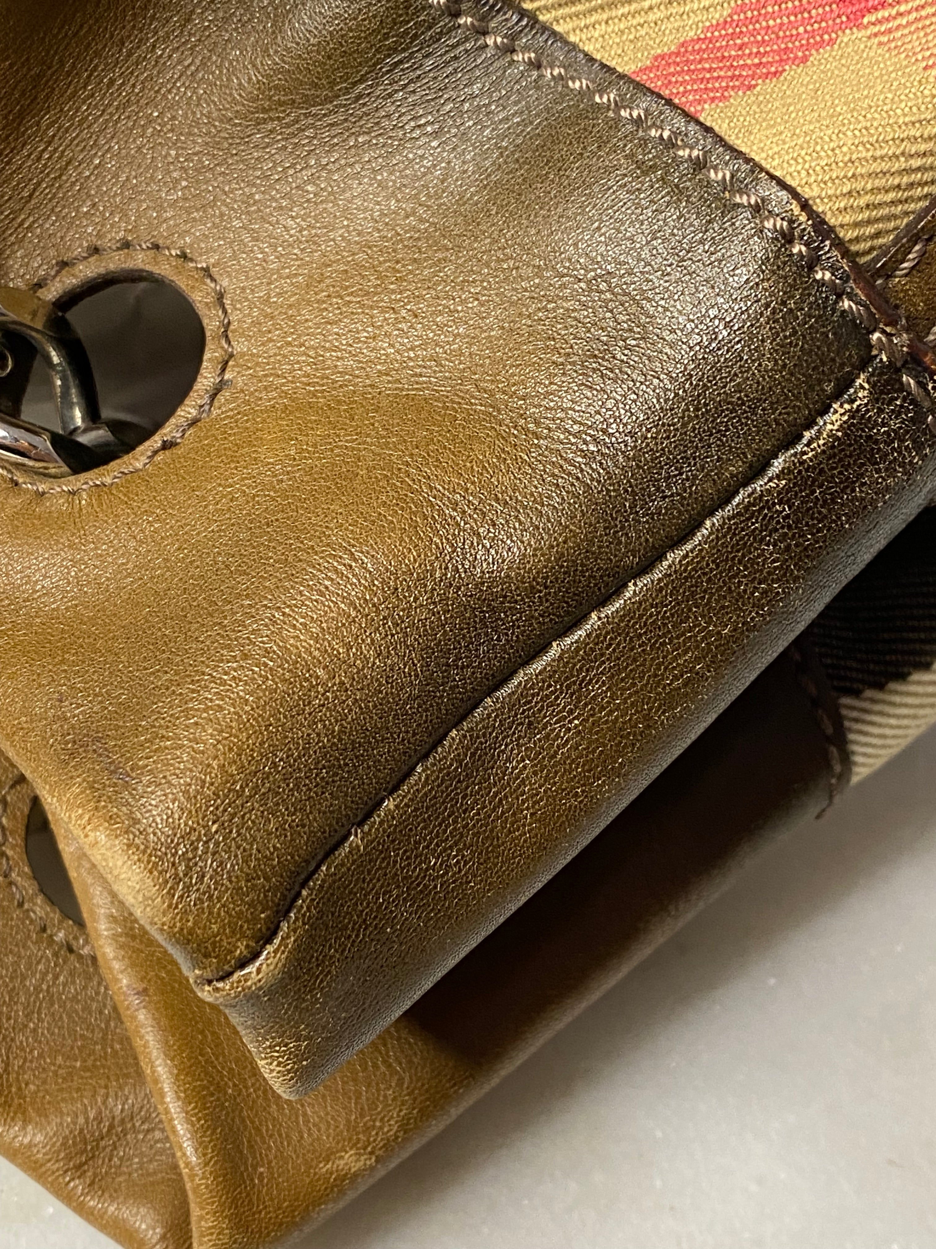 Burberry Brown Nova Check Shoulder Bag-handbag-Burberry-The Closet Egypt
