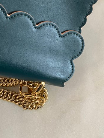 Fendi Olive Kan I Vitello Liberty Studded Shoulder Bag-handbag-Fendi-The Closet Egypt