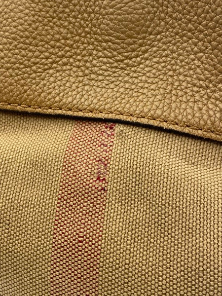 Burberry Brown Haymarket Bucket Bag-handbag-Burberry-The Closet Egypt