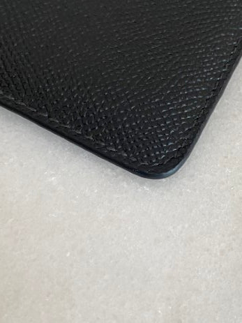 Dolce & Gabbana Black Dauphine Large Card Holder-Card Holder-Dolce & Gabbana-The Closet Egypt