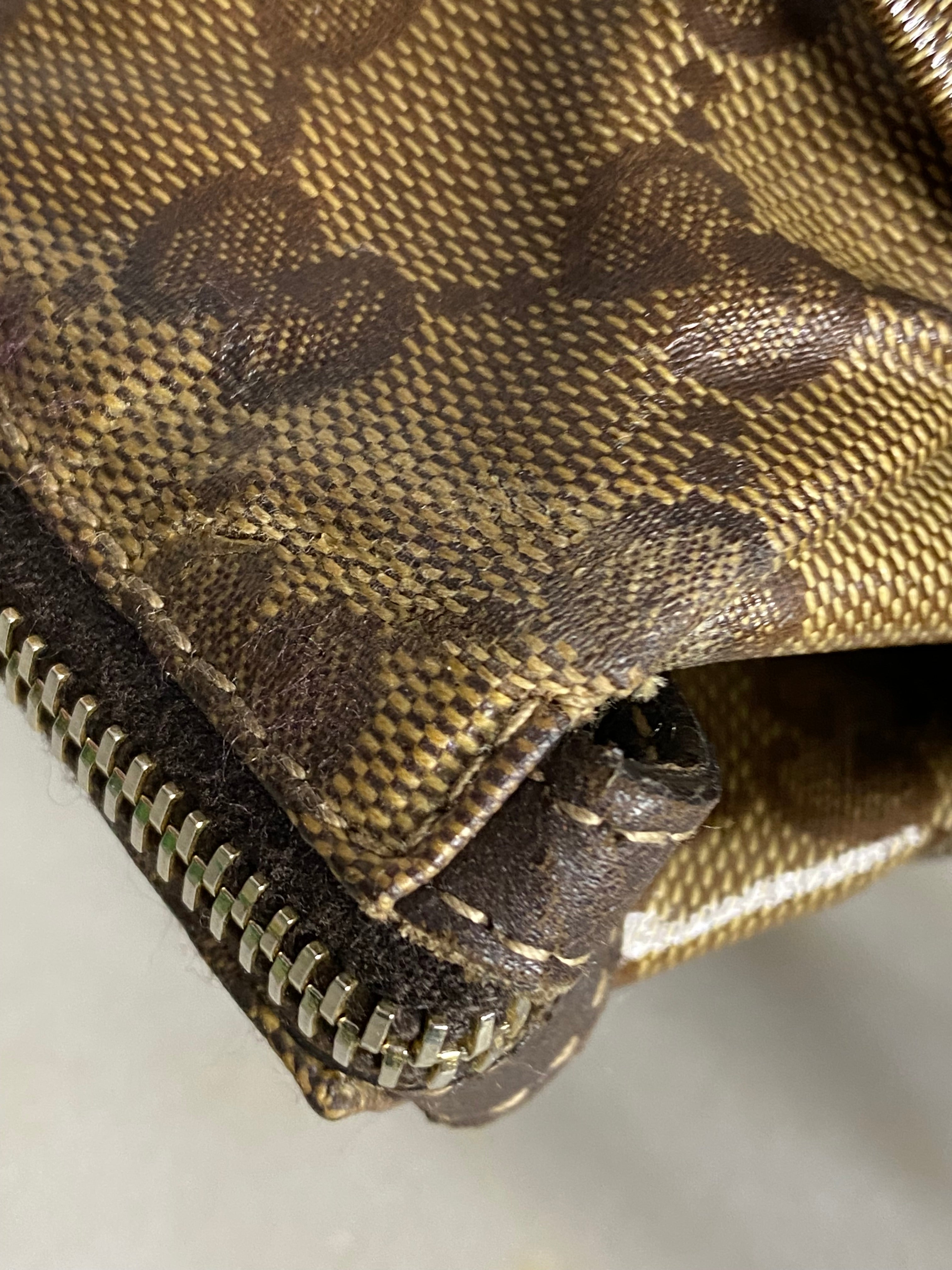 Gucci Brown GG Crystal Hysteria Zip Clutch-Clutch-Gucci-The Closet Egypt