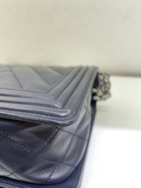 Chanel Blue Boy Medium Bag-handbag-Chanel-The Closet Egypt