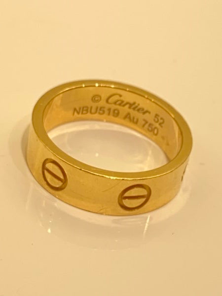 Cartier 18K Yellow Gold Ring 52-Rings-Cartier-The Closet Egypt