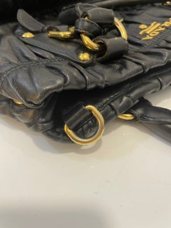 Prada Black Nappa Gaufre Tote Bag-handbag-Prada-The Closet Egypt