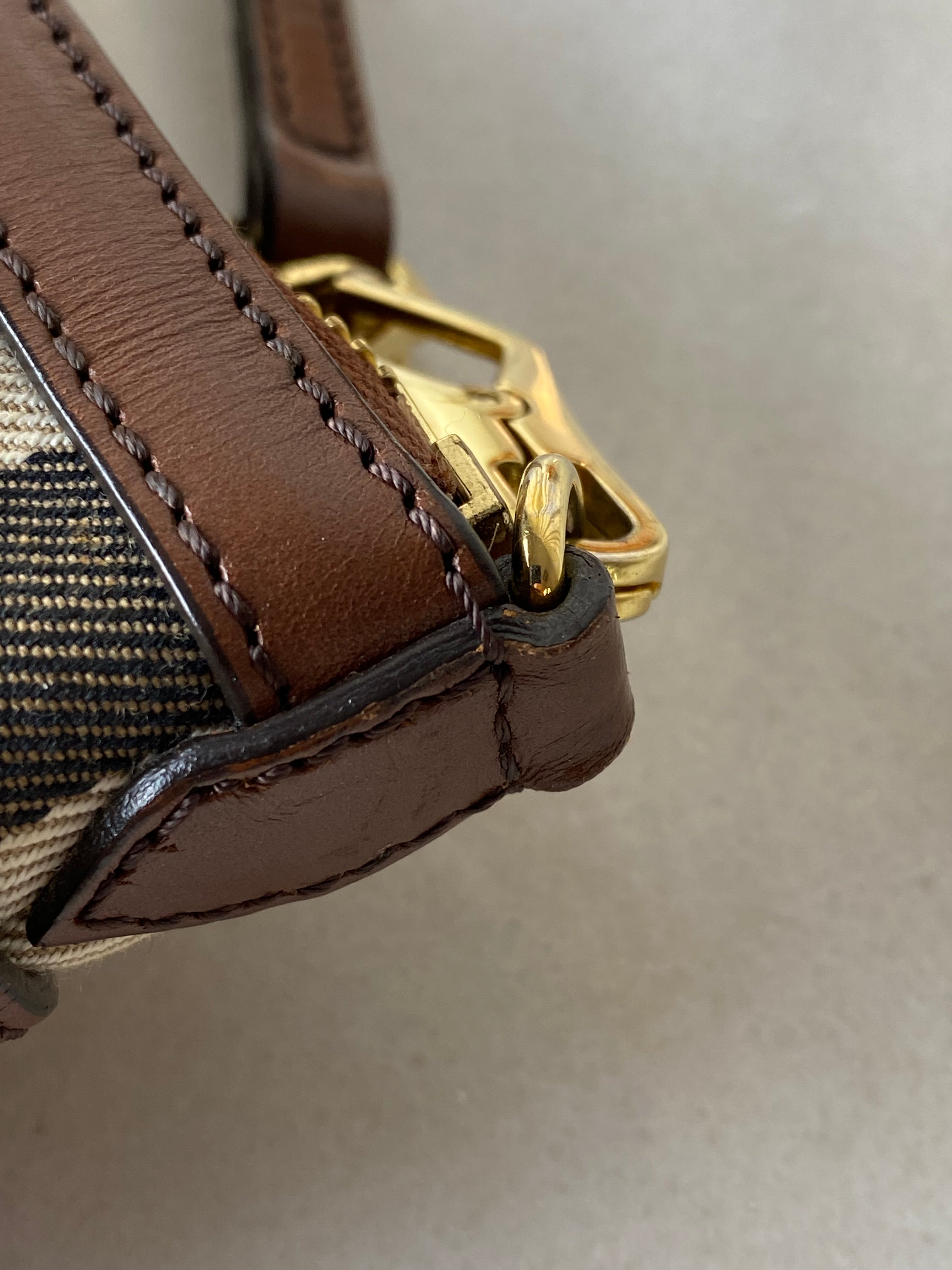 Burberry Camel Beyton Bridle House Check Crossbody Bag-handbag-Burberry-The Closet Egypt