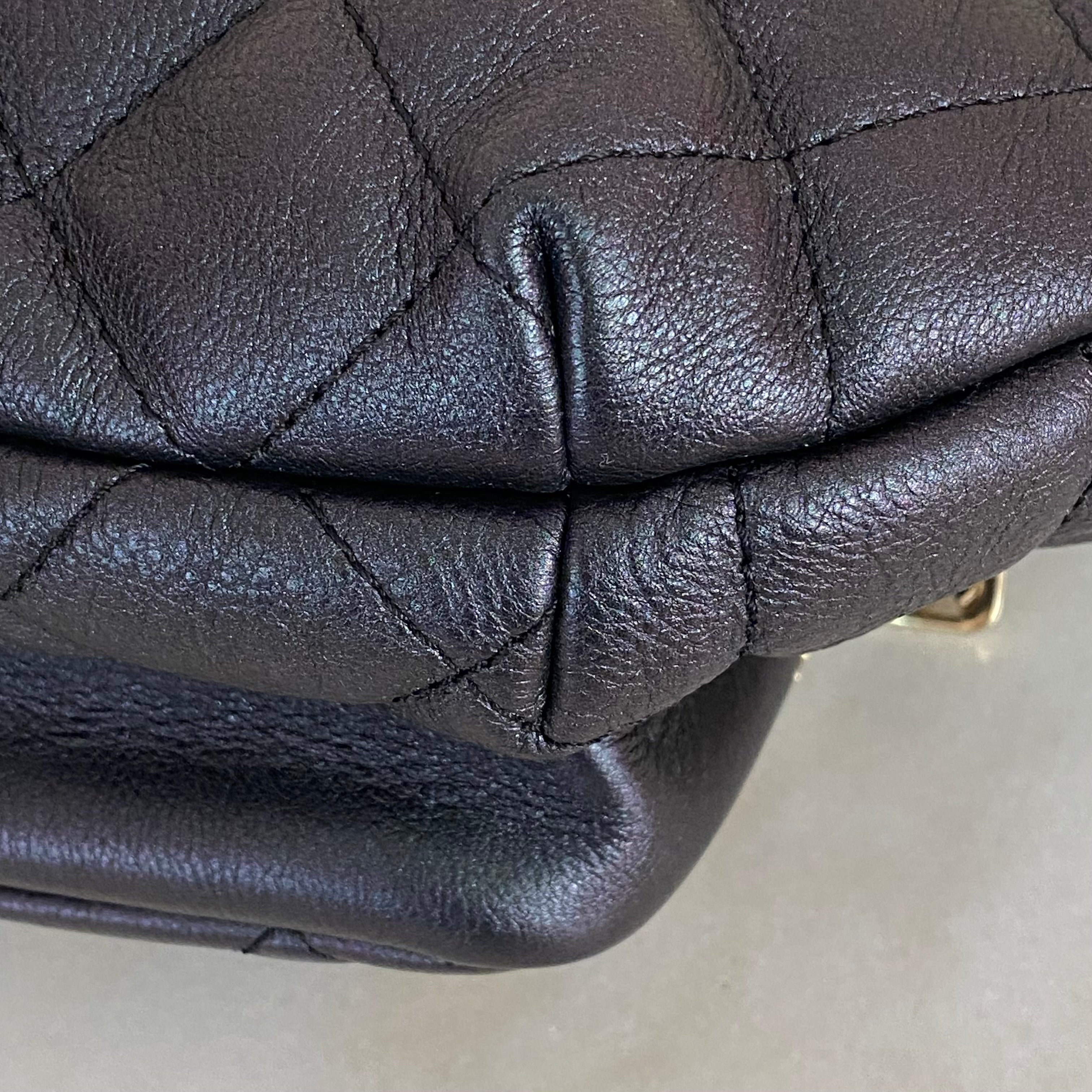 Chanel Navy Blue Fanny Pack Oxide Waist Bag-Waist Bag-Chanel-The Closet Egypt