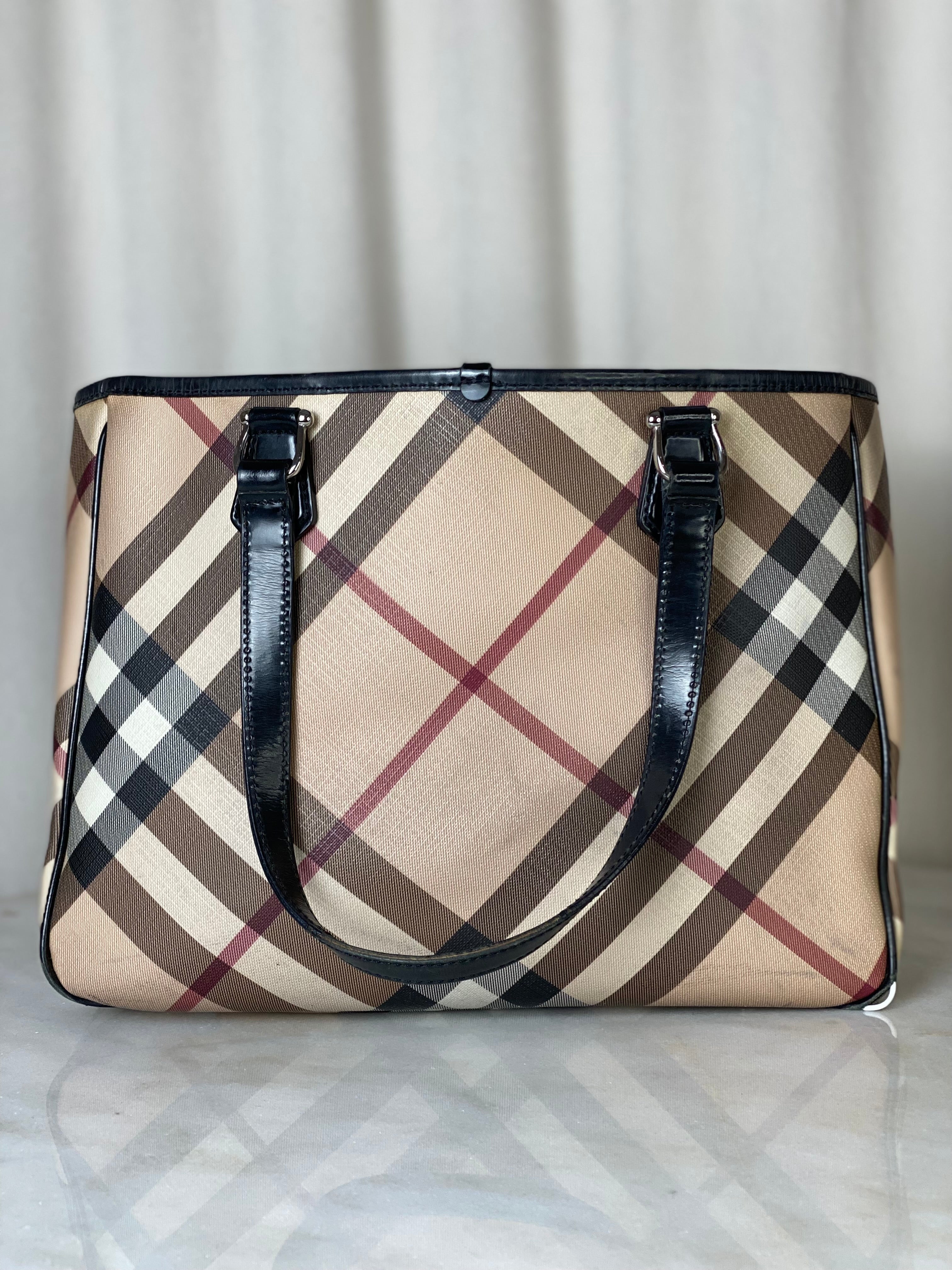 Burberry Nova Check Shoulder Bag-handbag-Burberry-The Closet Egypt