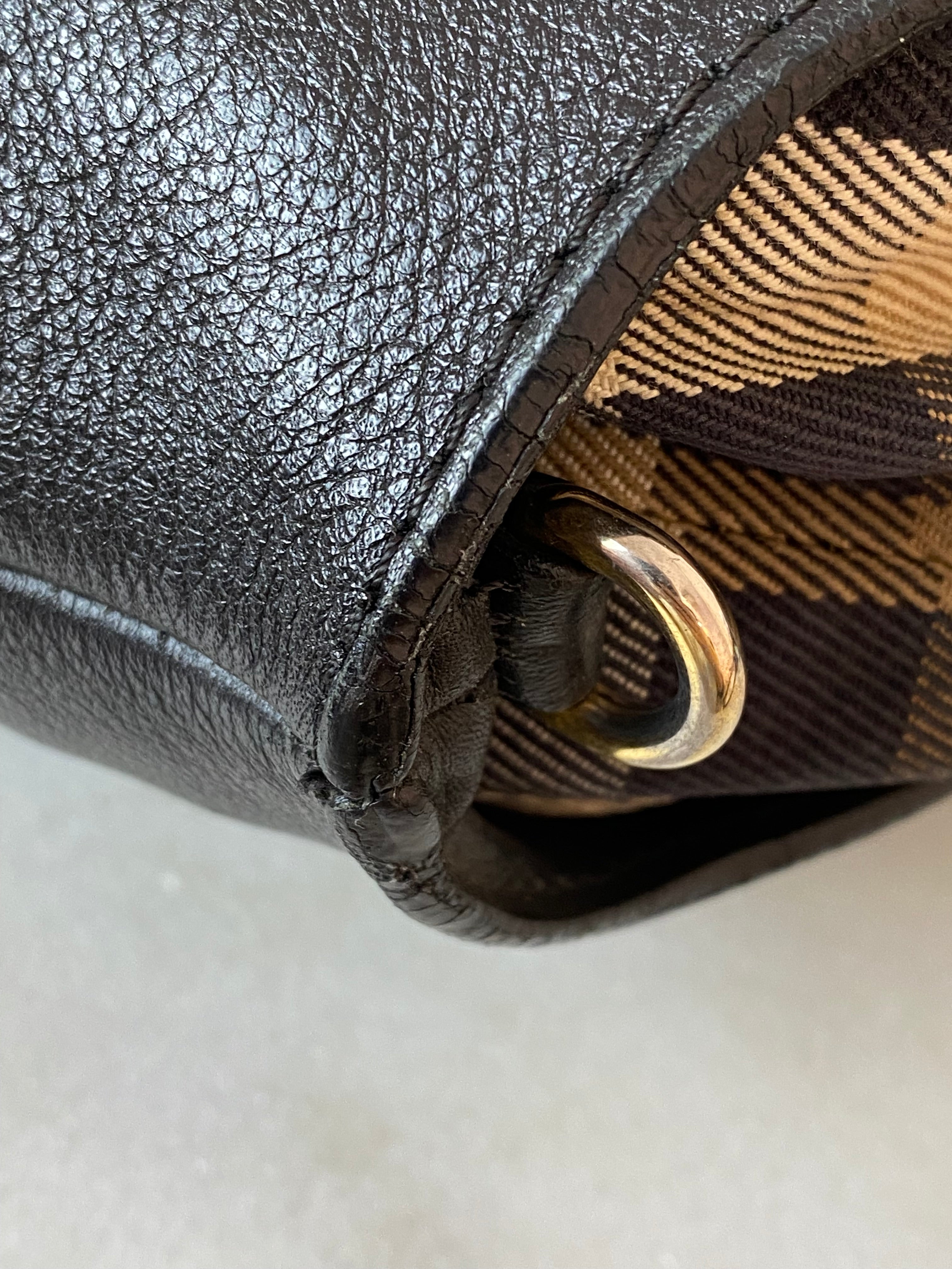 Burberry Black Bridle House Check Little Crossbody Bag-handbag-Burberry-The Closet Egypt