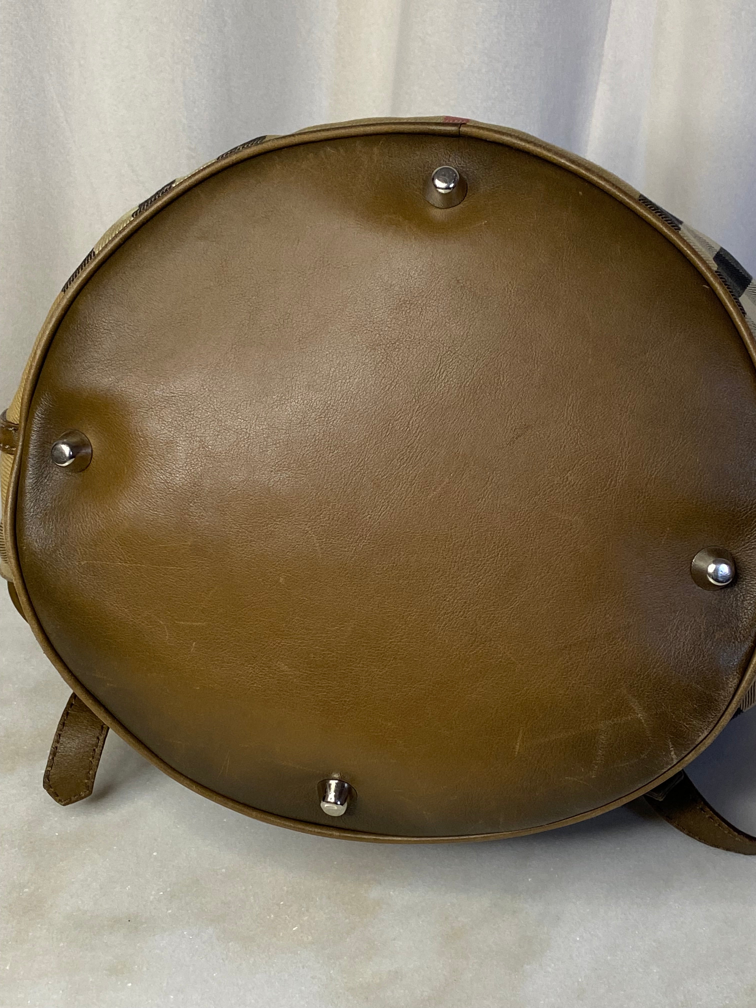 Burberry Brown Nova Check Shoulder Bag-handbag-Burberry-The Closet Egypt