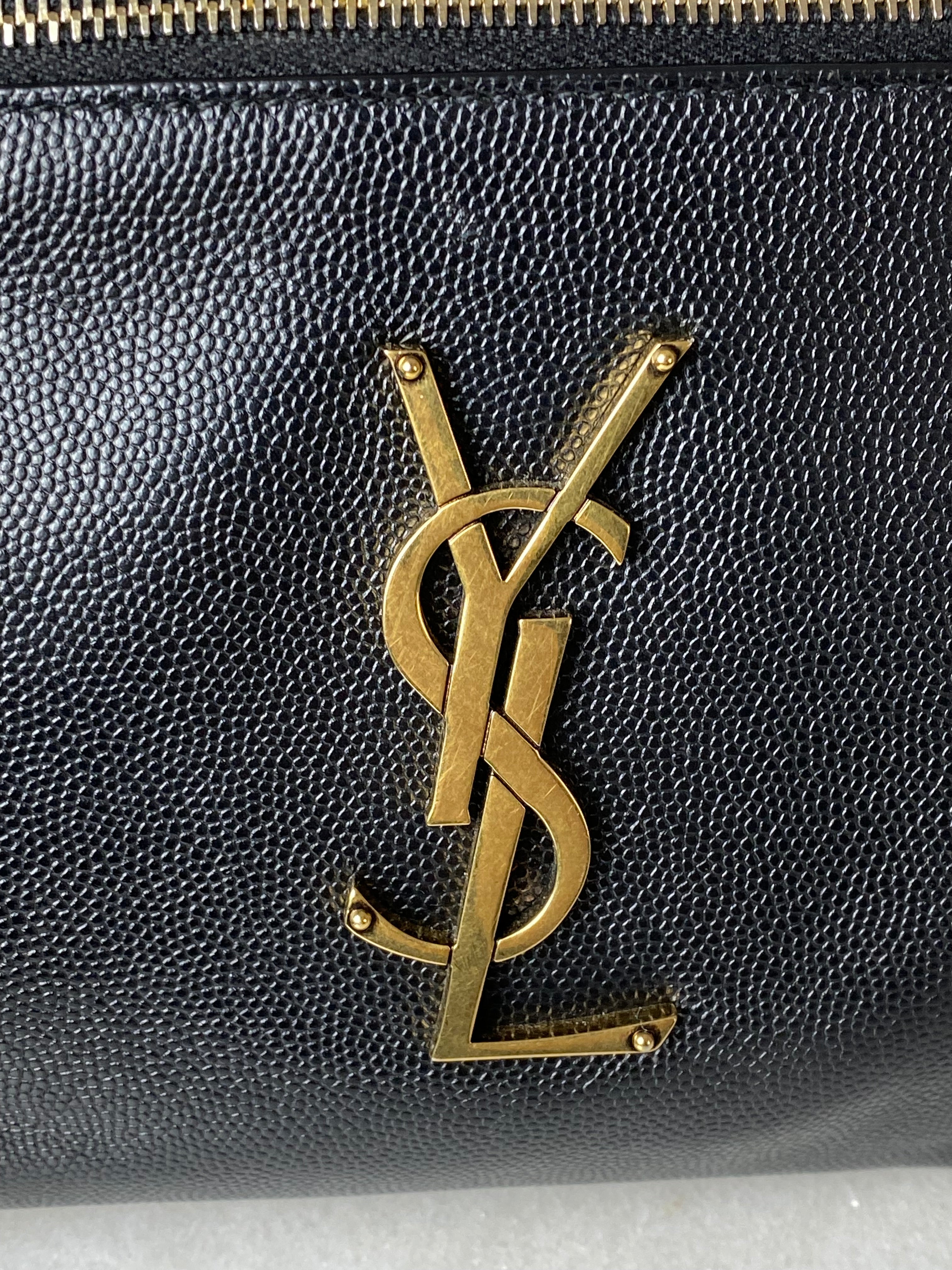 YSL Black Waist Bag