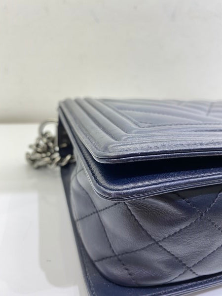 Chanel Blue Boy Medium Bag-handbag-Chanel-The Closet Egypt