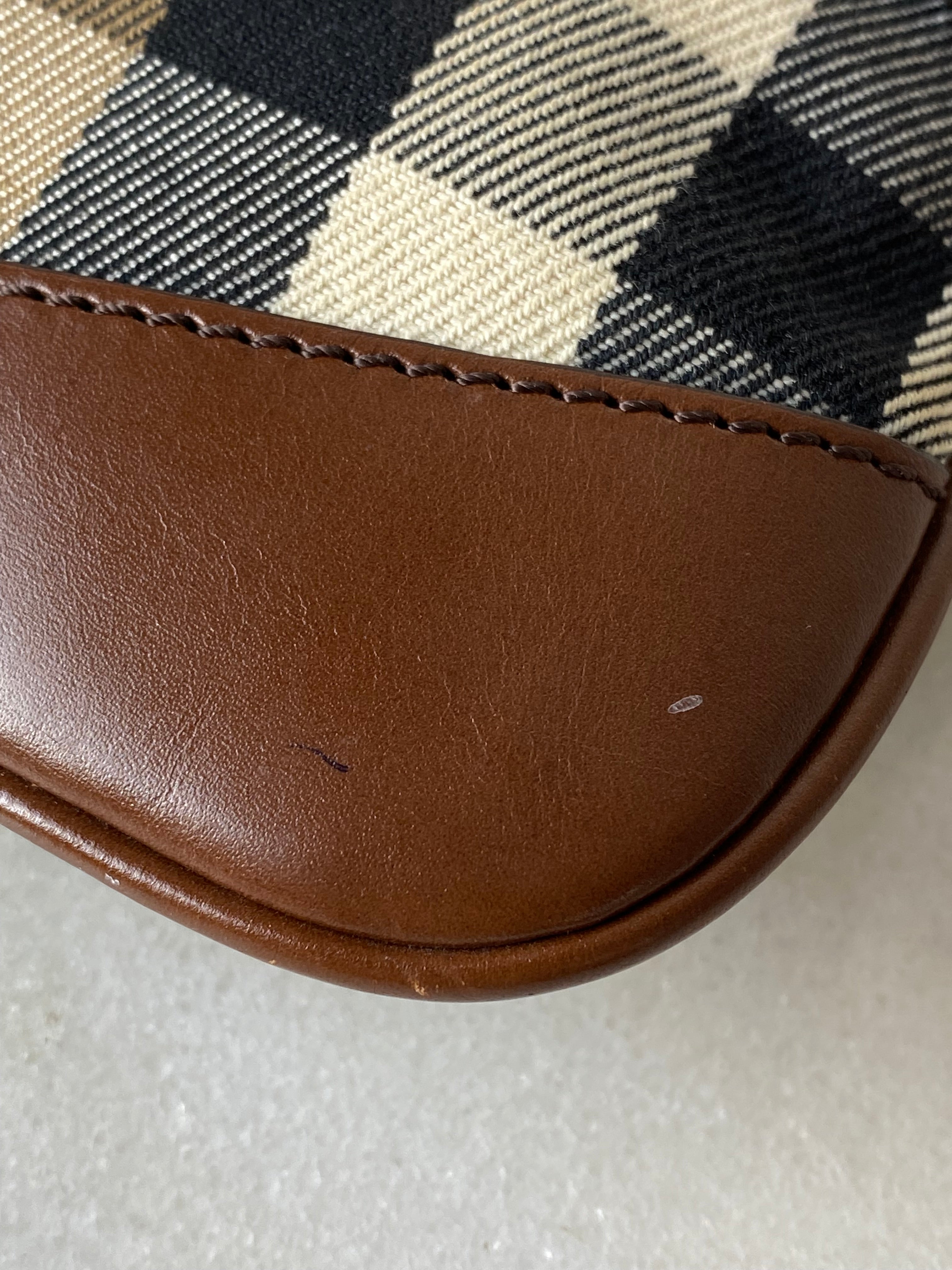 Burberry Camel Beyton Bridle House Check Crossbody Bag-handbag-Burberry-The Closet Egypt