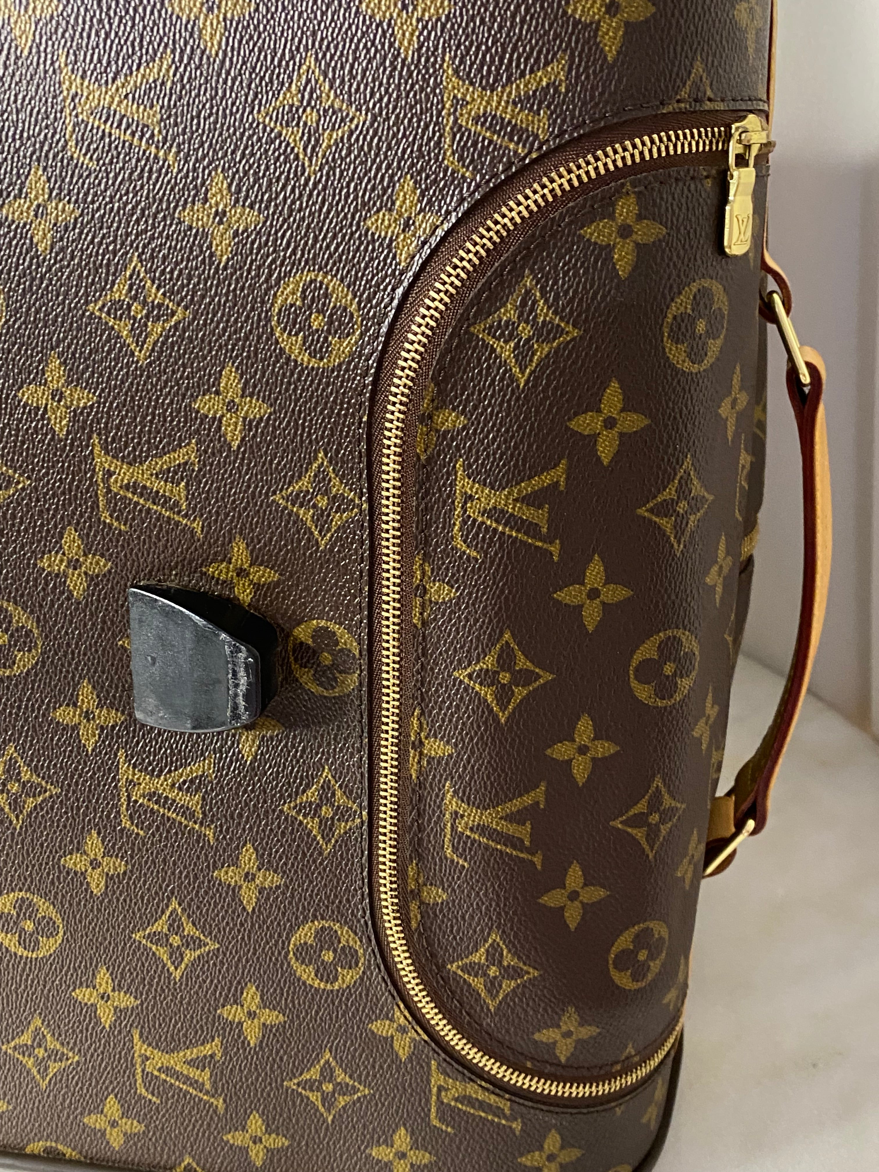 Louis Vuitton Monogram Rolling Eole 60 Duffle Travel Bag