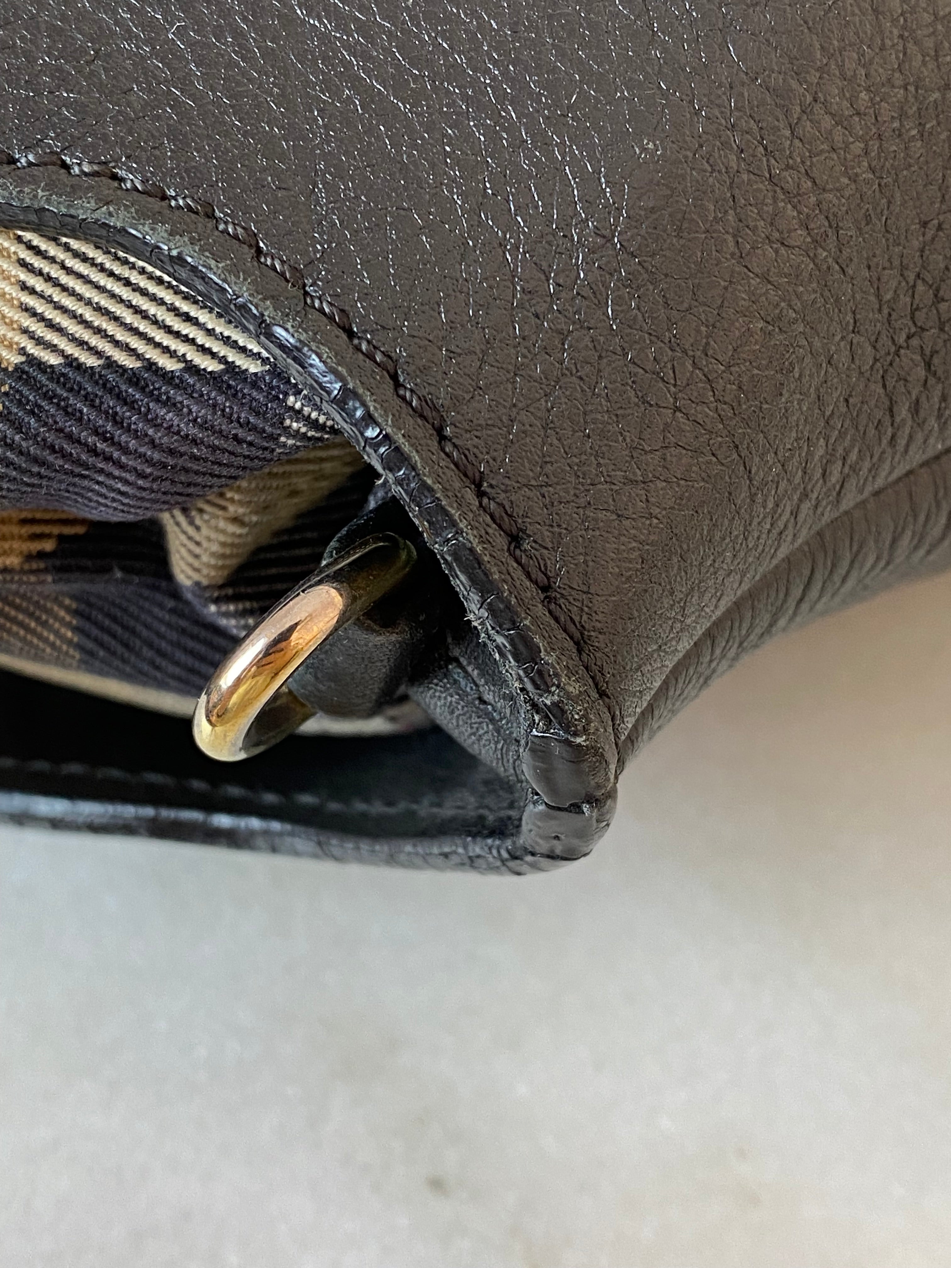 Burberry Black Bridle House Check Little Crossbody Bag-handbag-Burberry-The Closet Egypt
