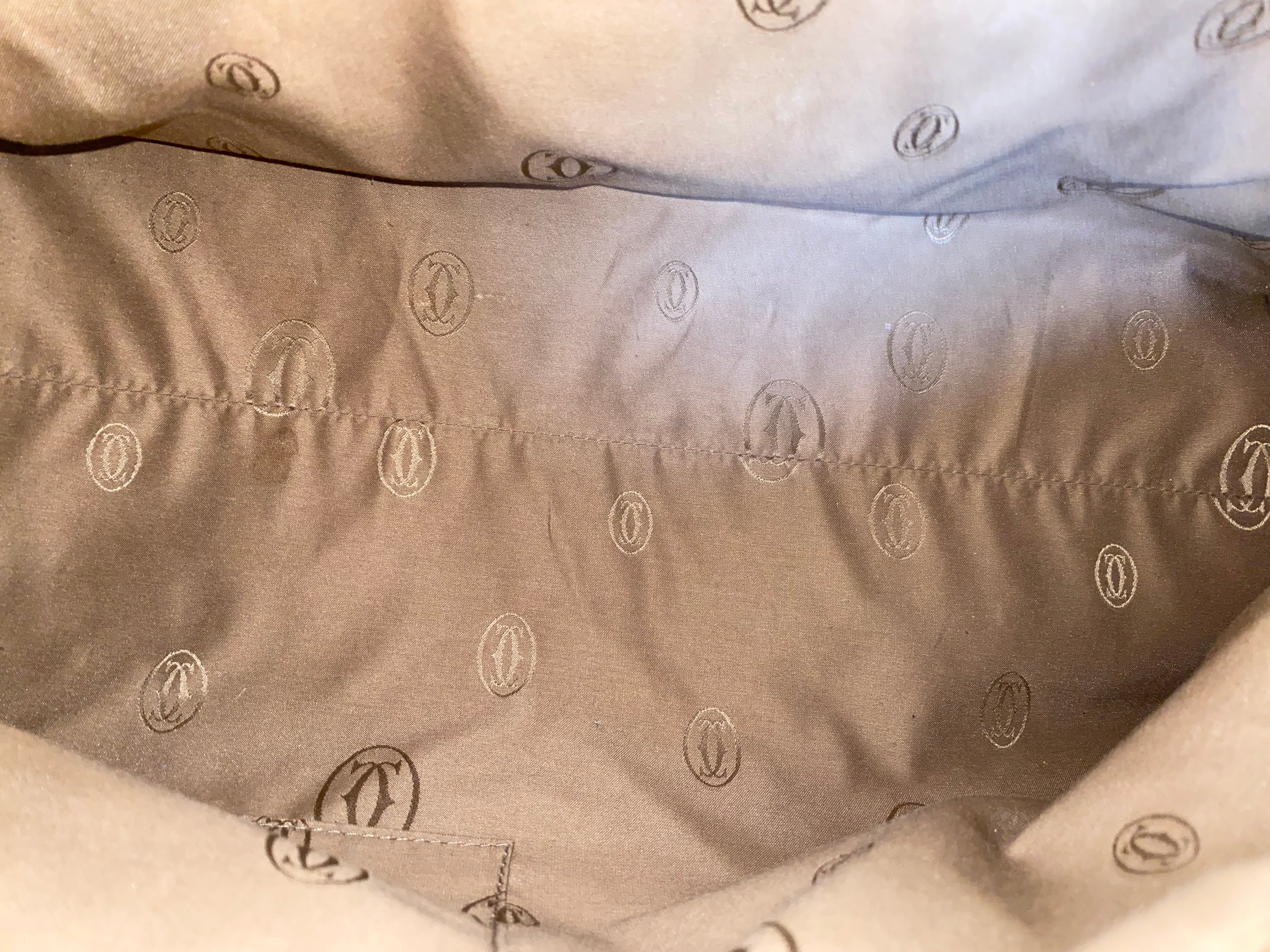 Cartier Beige Marcello De Cartier Top Handle Bag-handbag-Cartier-The Closet Egypt