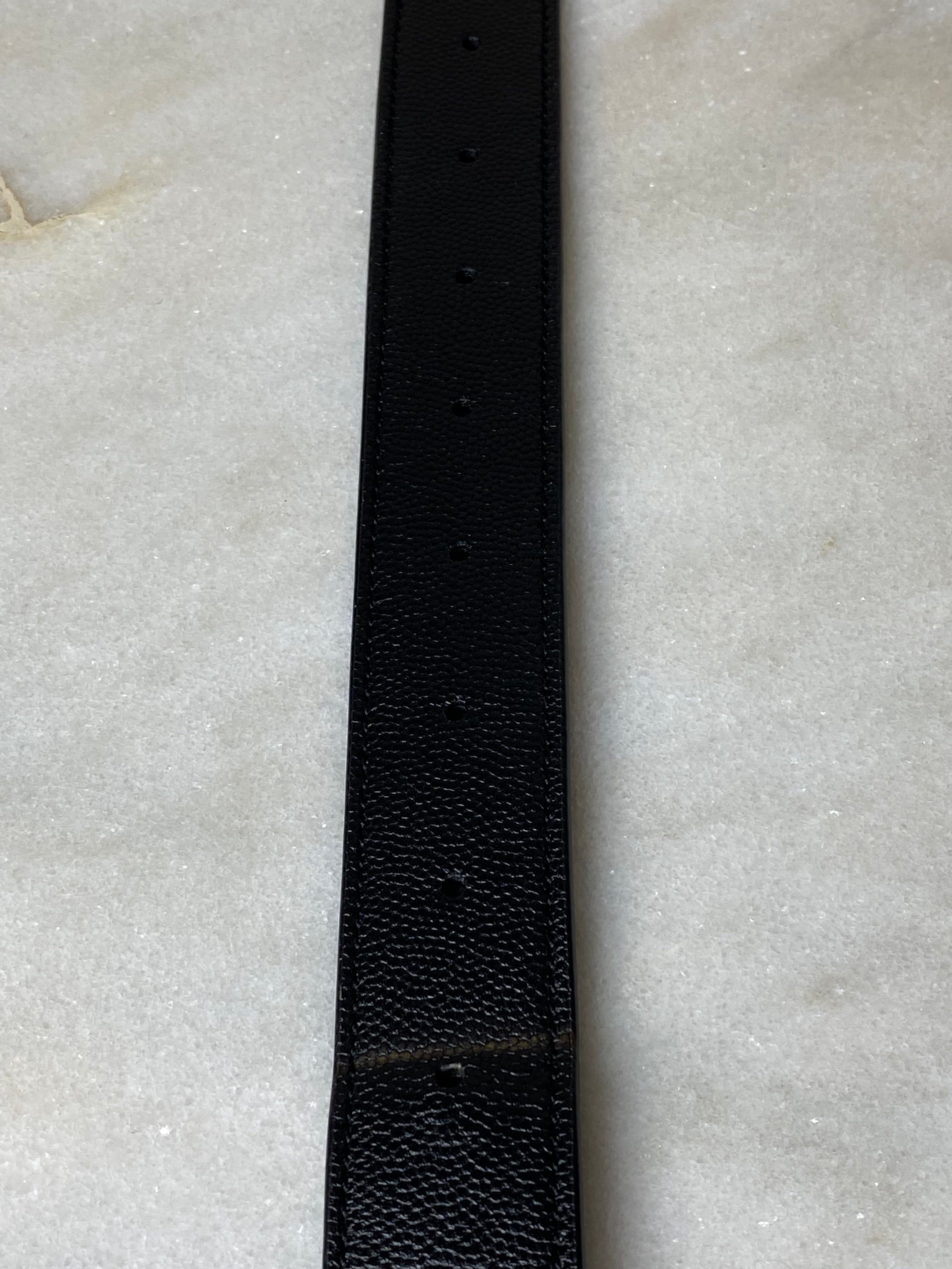 YSL Black Waist Bag