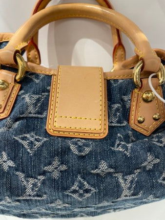 Louis Vuitton Pleaty Denim Small Tote Bag-handbag-Louis Vuitton-The Closet Egypt