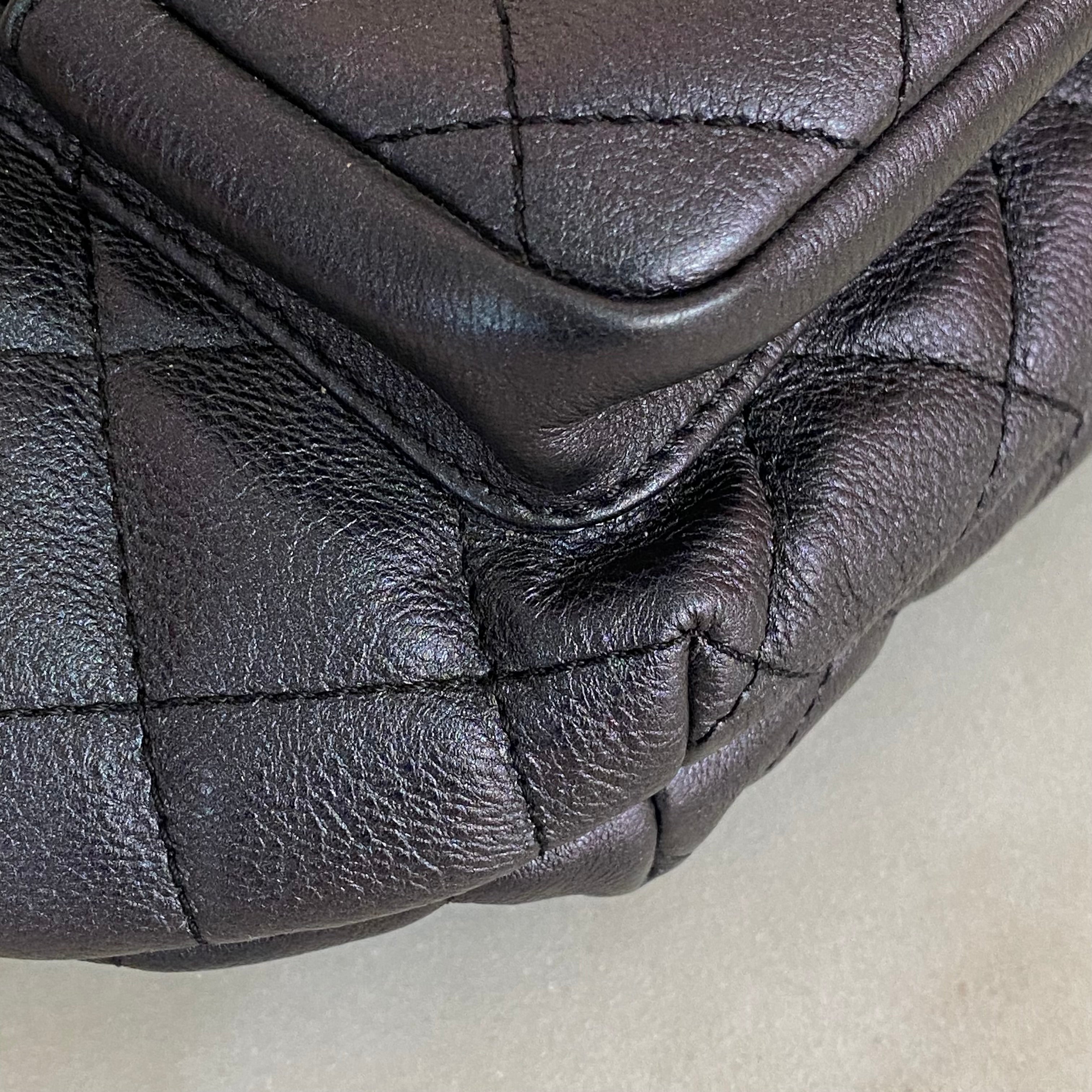 Chanel Navy Blue Fanny Pack Oxide Waist Bag-Waist Bag-Chanel-The Closet Egypt