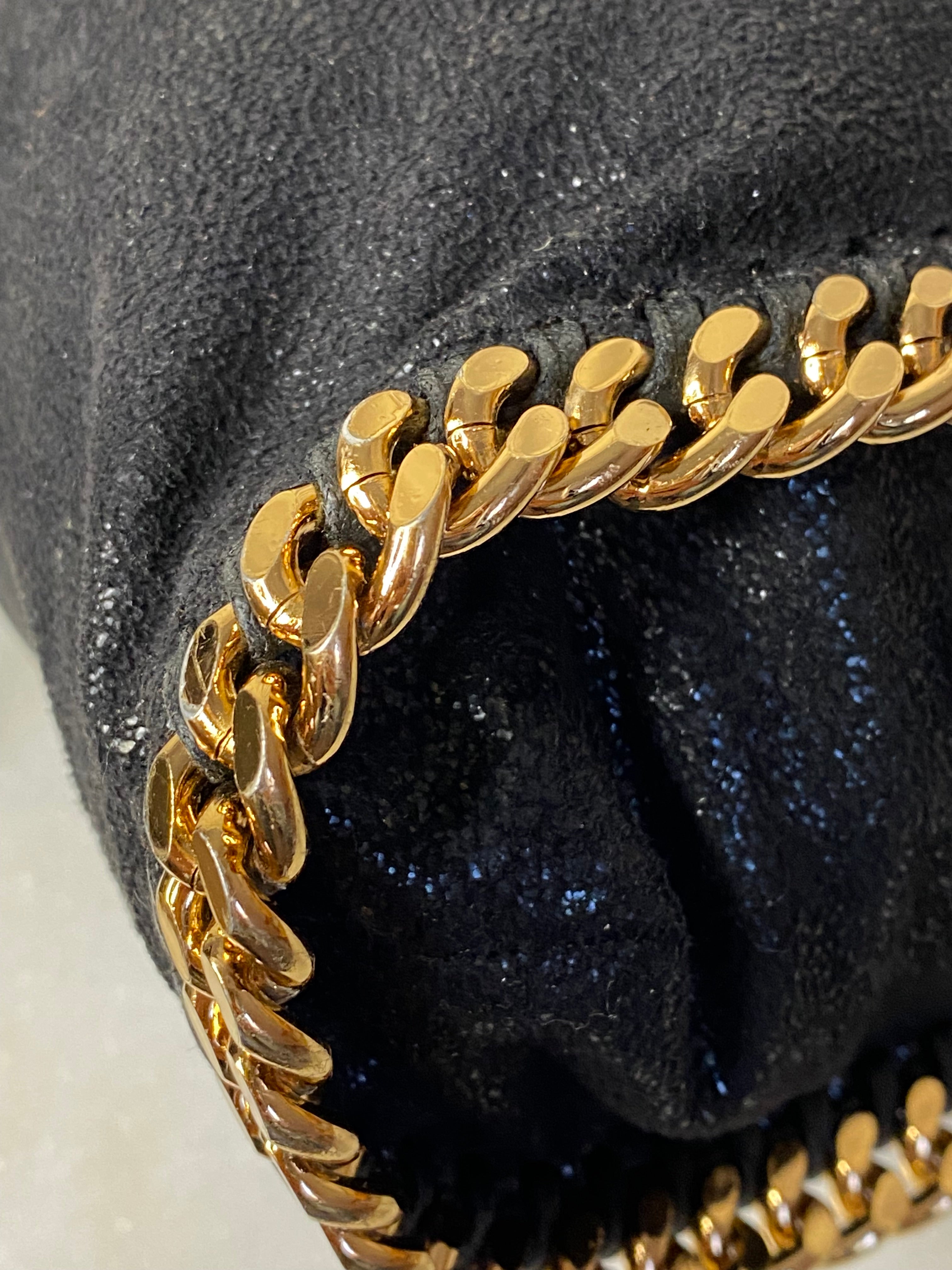 Stella Mccartney Black Falabella 2 Chain Bag-handbag-Stella Mccartney-The Closet Egypt