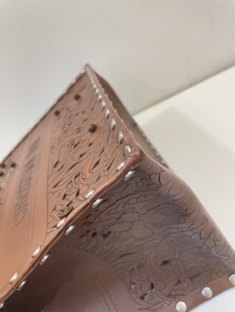 Christian Dior Brown Tote Book Sculpted Bag-handbag-Christian Dior-The Closet Egypt