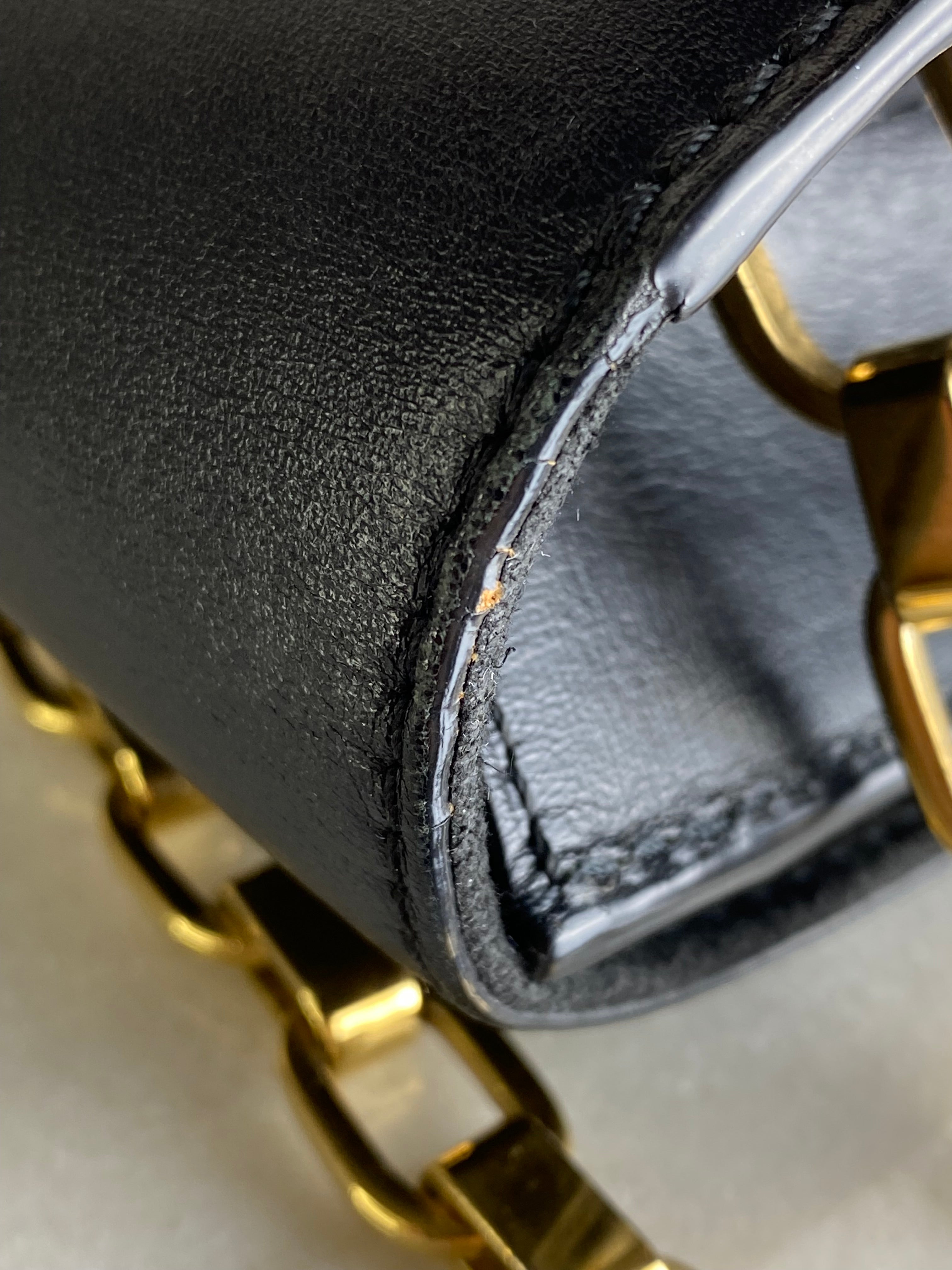 Louis Vuitton Black Chain Louis MM Bag-handbag-Louis Vuitton-The Closet Egypt