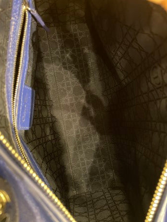 Christian Dior Blue Lady Dior Large Bag-handbag-Christian Dior-The Closet Egypt