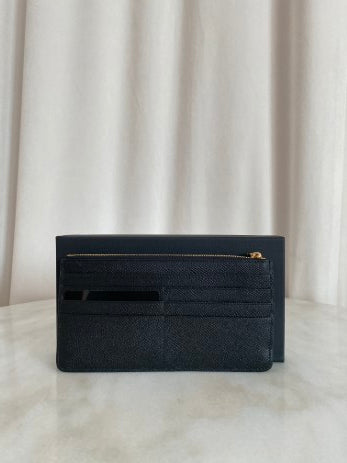 Dolce & Gabbana Black Dauphine Large Card Holder-Card Holder-Dolce & Gabbana-The Closet Egypt