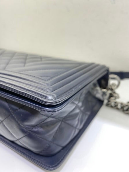 Chanel Blue Boy Medium Bag-handbag-Chanel-The Closet Egypt