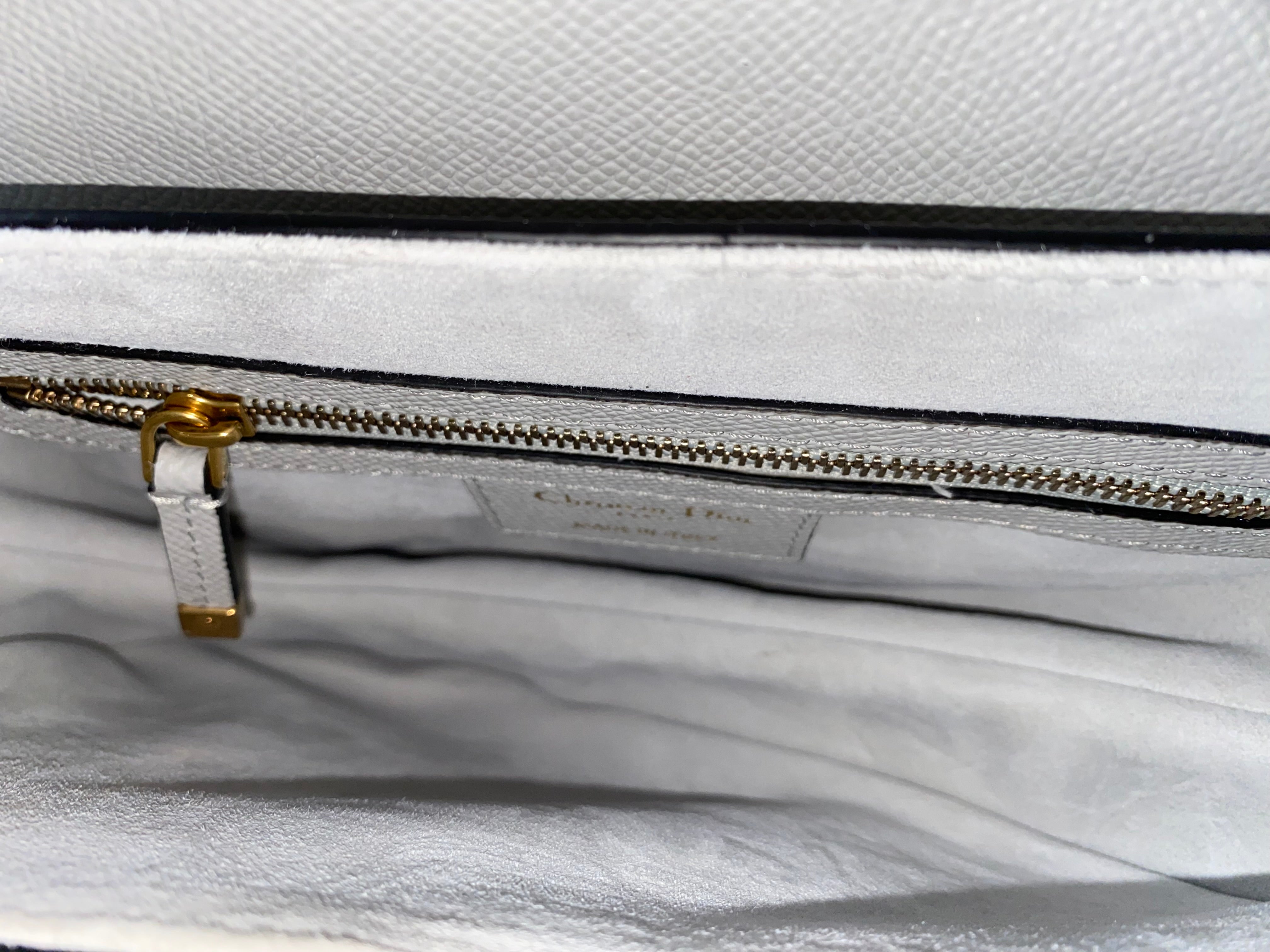 Christian Dior Grey Saddle Bag W/ Strap-handbag-Christian Dior-The Closet Egypt