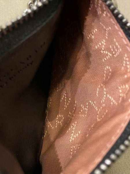 Stella Mccartney Black Falabella Card Holder-Card Holder-Stella Mccartney-The Closet Egypt