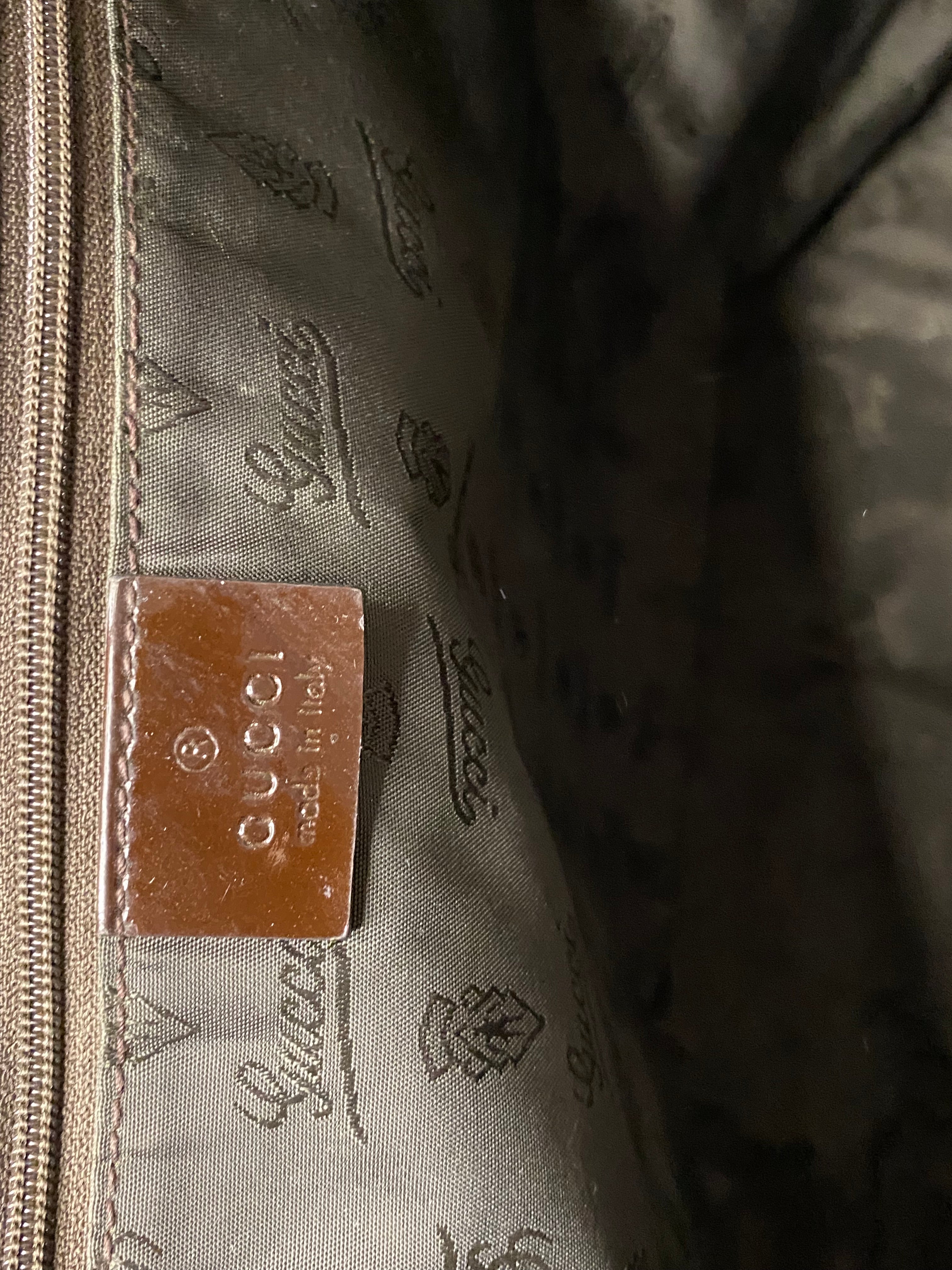 Gucci Brown GG Jolie Web Tote Bag-handbag-Gucci-The Closet Egypt