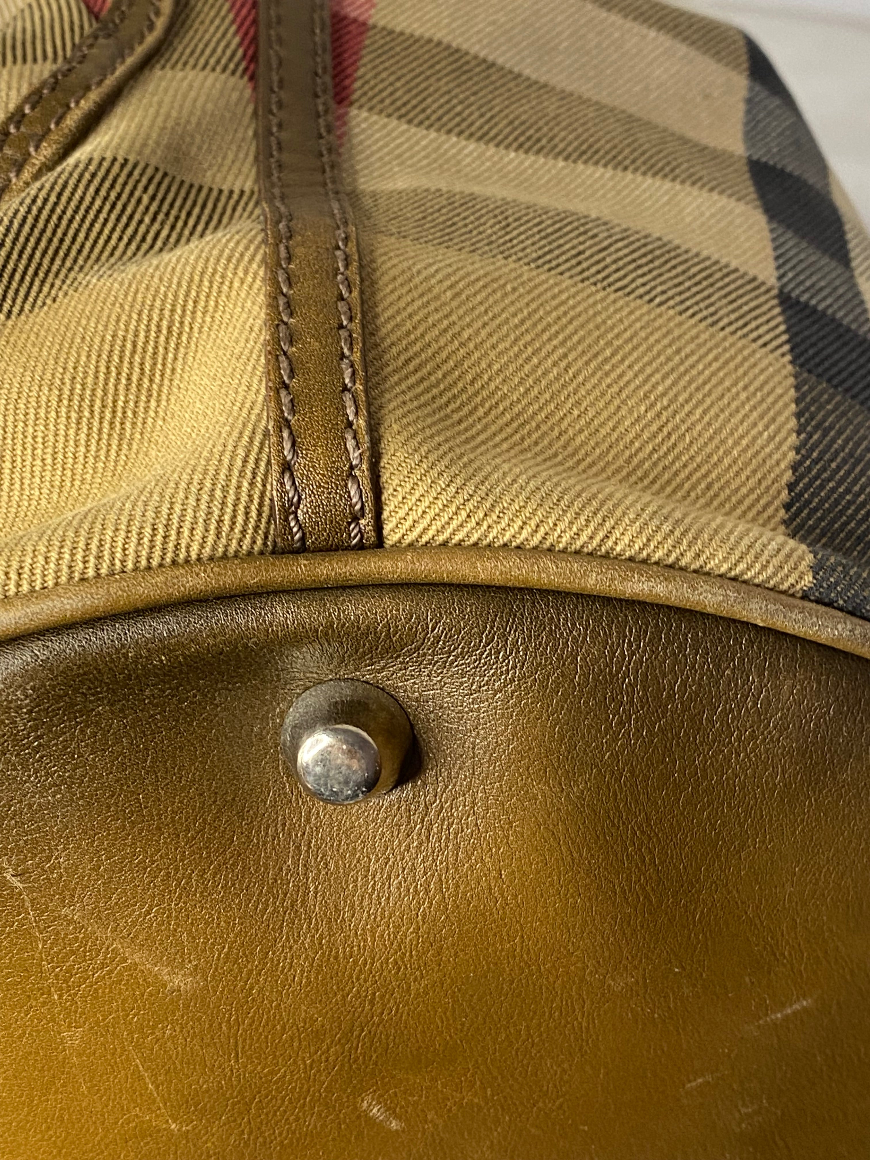 Burberry Brown Nova Check Shoulder Bag-handbag-Burberry-The Closet Egypt