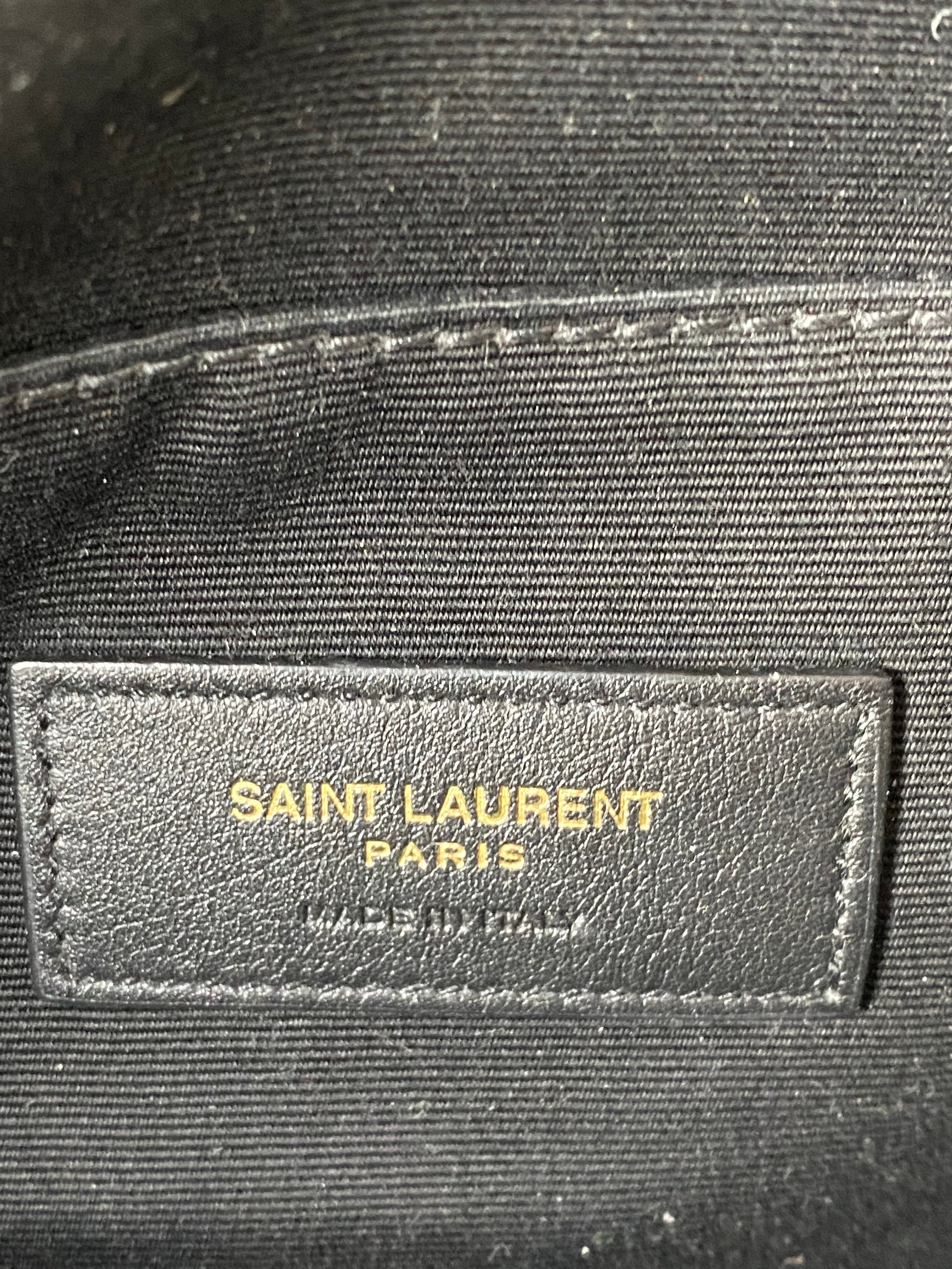 YSL Black Waist Bag