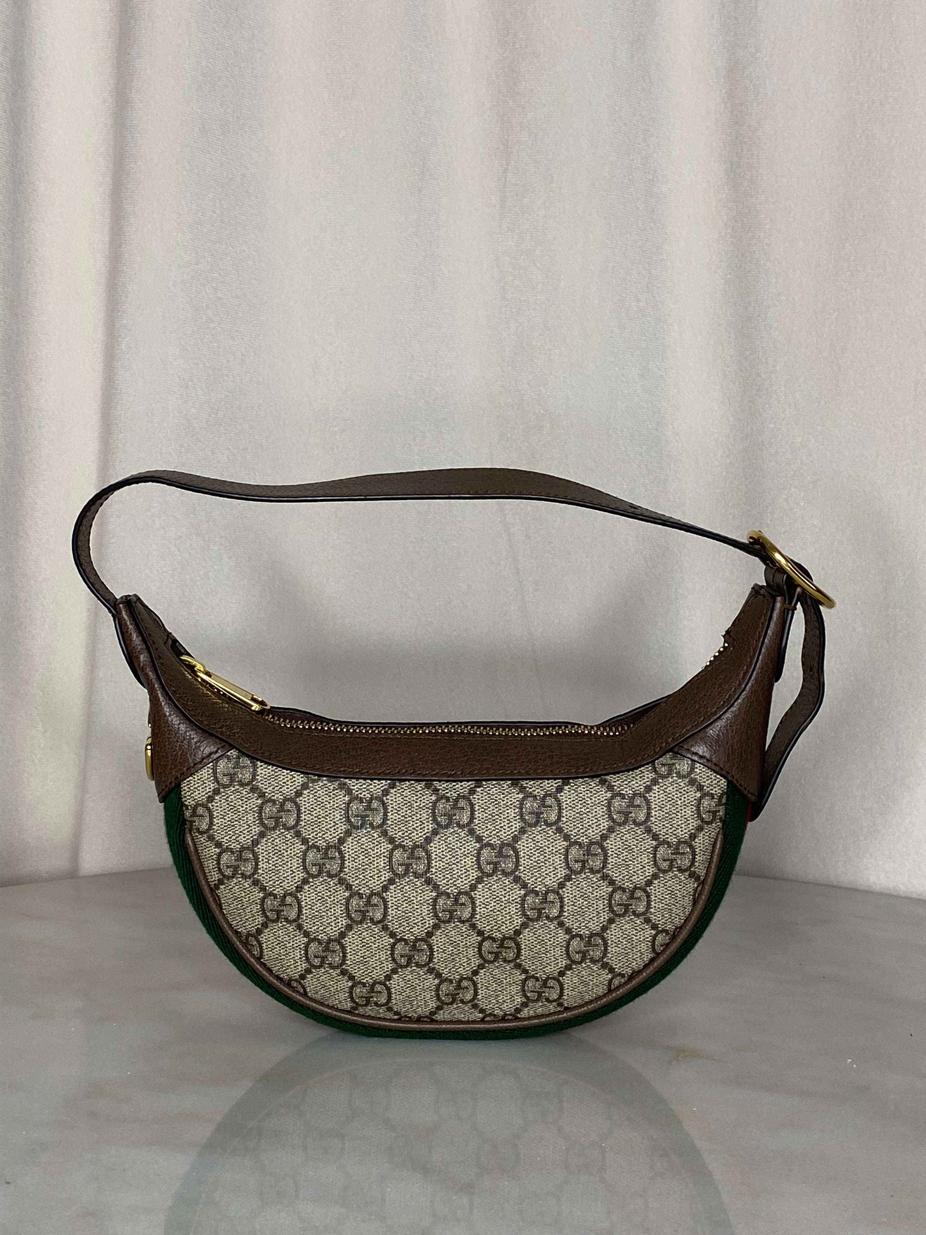 Gucci Brown GG Ophidia Mini Tote Bag-handbag-Gucci-The Closet Egypt