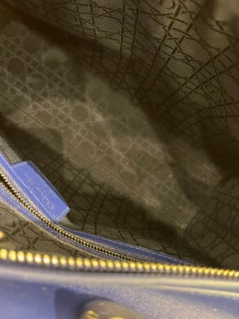 Christian Dior Blue Lady Dior Large Bag-handbag-Christian Dior-The Closet Egypt
