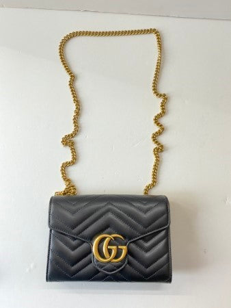 Gucci Black Marmont Mini Bag-handbag-Gucci-The Closet Egypt