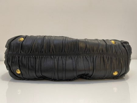 Prada Black Nappa Gaufre Tote Bag-handbag-Prada-The Closet Egypt