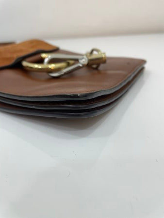 Chloe Brown Faye Bracelet Mini Bag-handbag-Chloe-The Closet Egypt