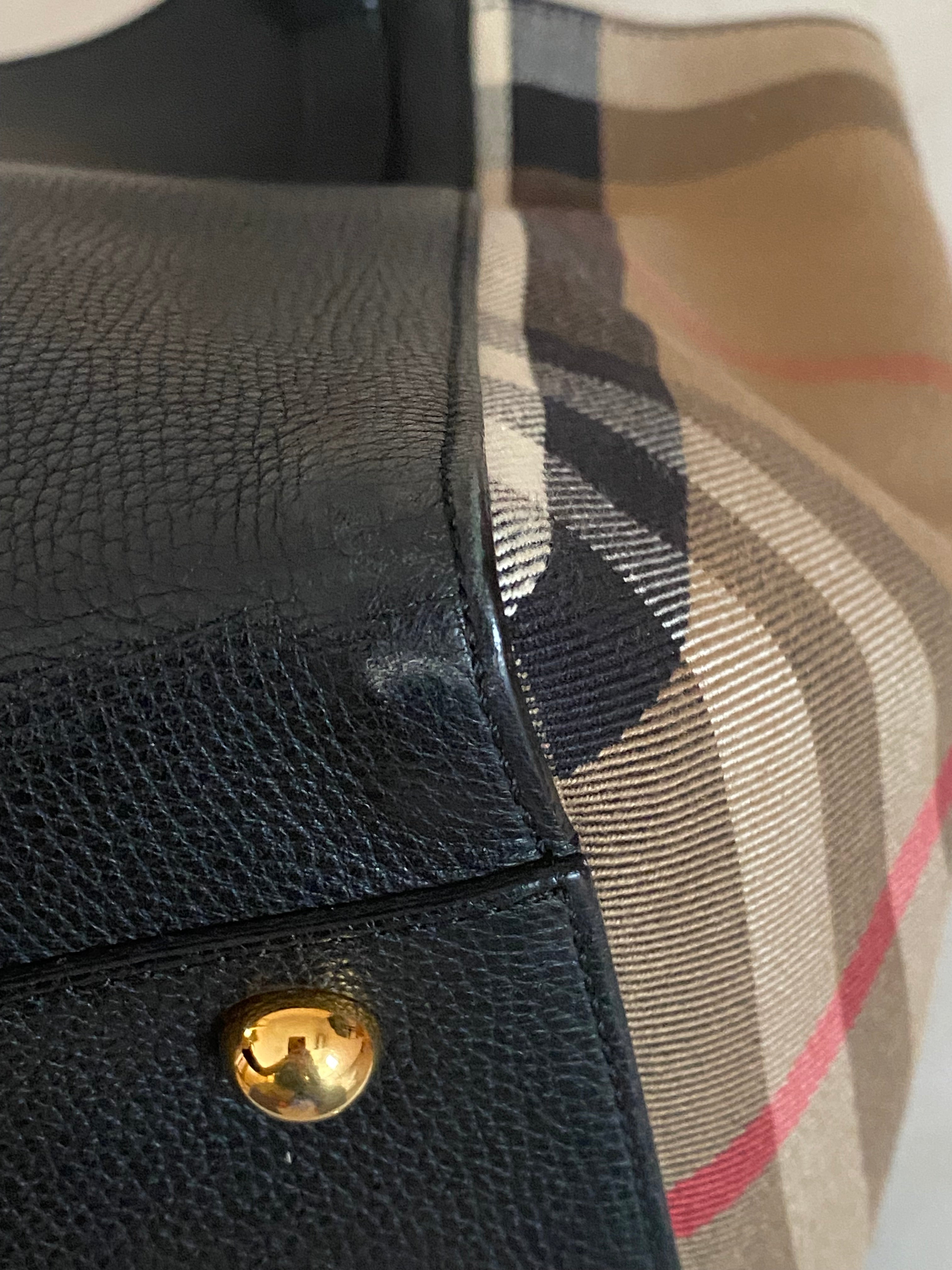 Burberry House Check Black Canterbury Shoulder Bag-handbag-Burberry-The Closet Egypt