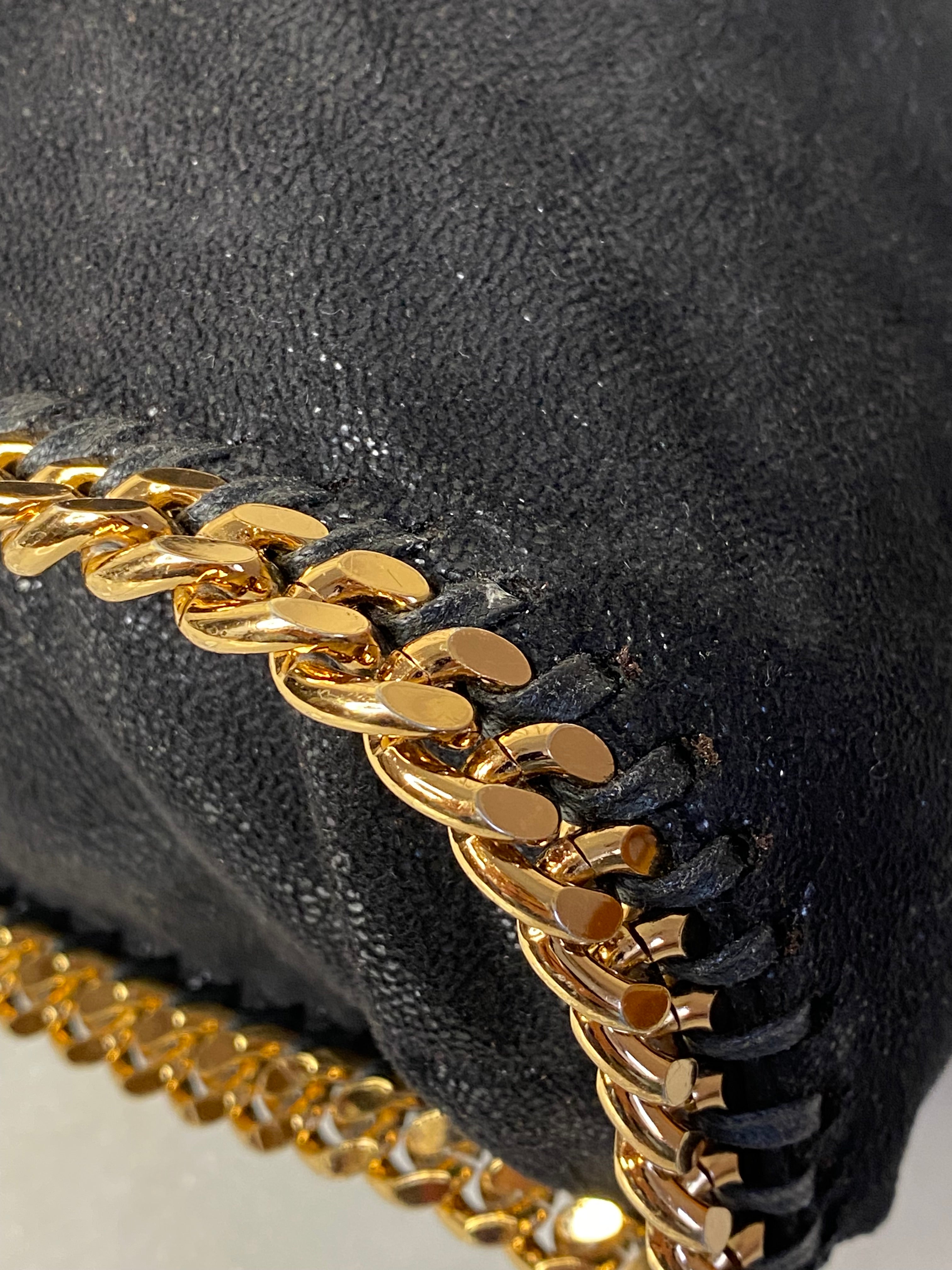 Stella Mccartney Black Falabella 2 Chain Bag-handbag-Stella Mccartney-The Closet Egypt